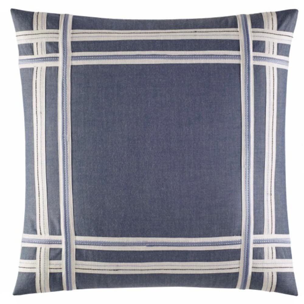 Nautica - King Comforter Set, Soft Yarn-Dyed Cotton Bedding, Medium Weight for Year Round Use, 3 Piece Bed Set with Matching Pillowcases (Fairwater Blue)