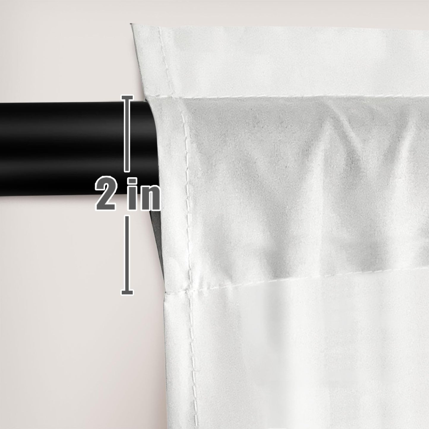 Funnytree Group Window Curtains Youth Soundwave Drapes Bedroom Home Room Decor Durable Fabric Machine Washable 82" X 84" SC00049-013