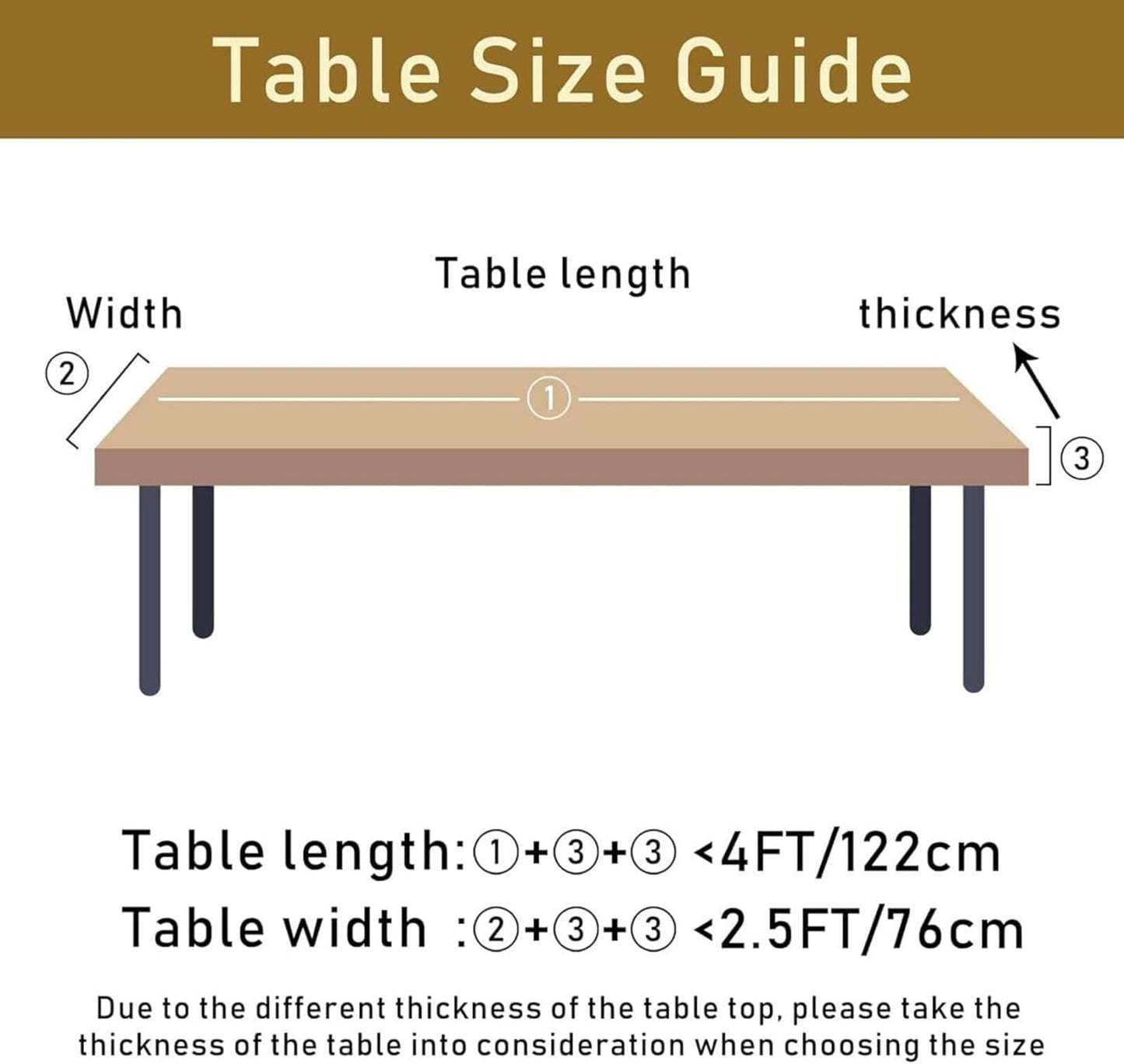 Gbuzozie Pink Leopard Rectangle Tablecloth with Elastic Edge, 4FT Table Cloths Washable Reusable Rectangular Table Cover for Kitchen Dining Party, 48" L X 30" W