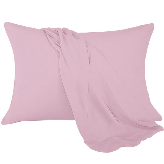 Ambra Linens - Ultra Soft Pillow Protectors 300TC Set of 2 Breathable Pillow Covers 100% Protection Against Stains, Dust & Dirt - Machine Washable