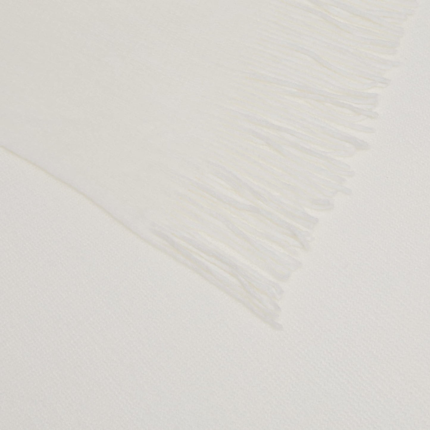 Spotgrowth Twin Throw Blankets for Sofa Warm Acrylic Knit Blanket Durable Lightweight Decorative Blanket Tassel Bed Blanket for All Season Machine Washable 50 x 60 Inches,White, (SP210714)