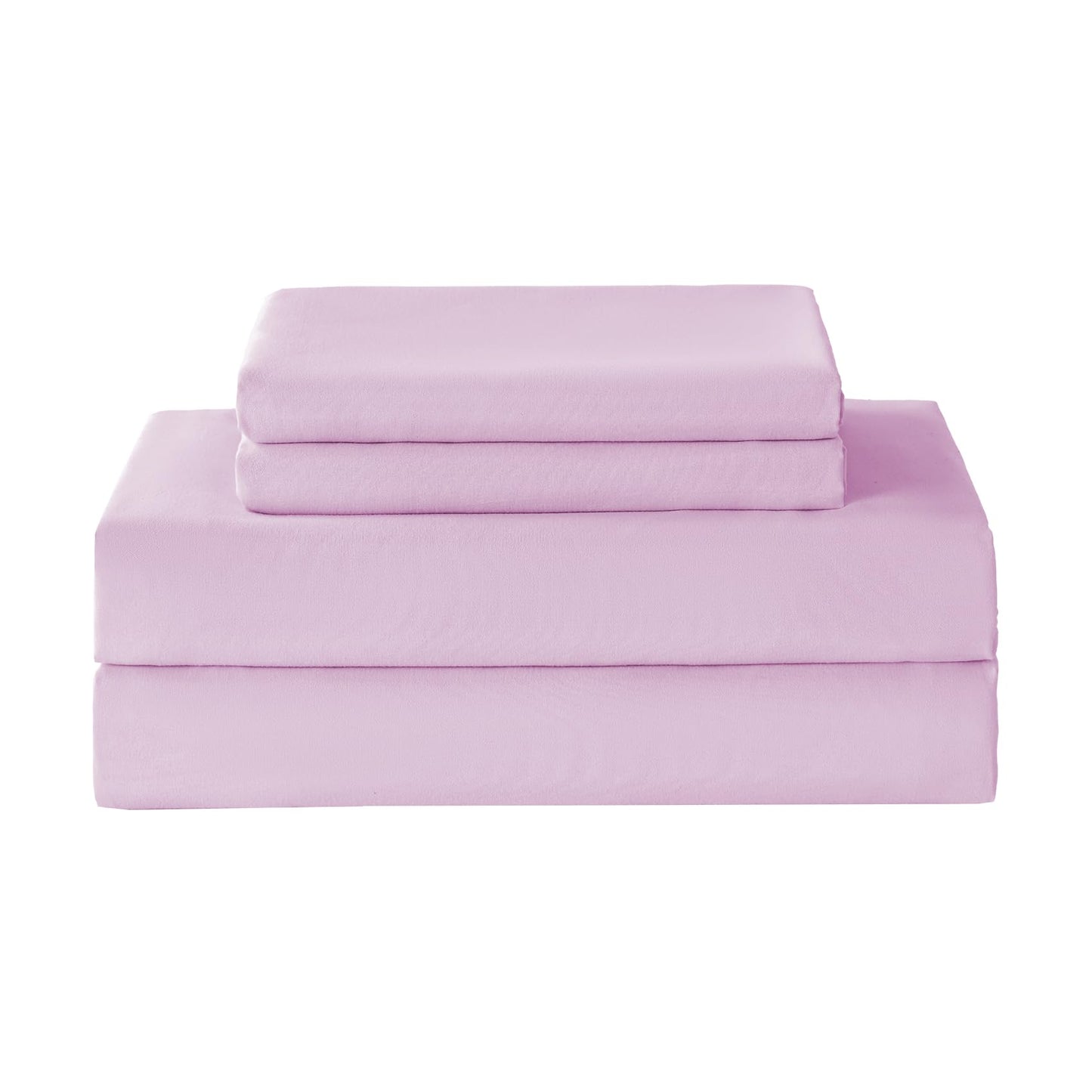 Yibeizi King Size Sheets Set Cooling Deep Pocket Bed Sheet Sets, Lavender Soft Microfiber Oeko-Tex Hypoallergenic Sheets & Pillowcases Wrinkle Free Bedsheets