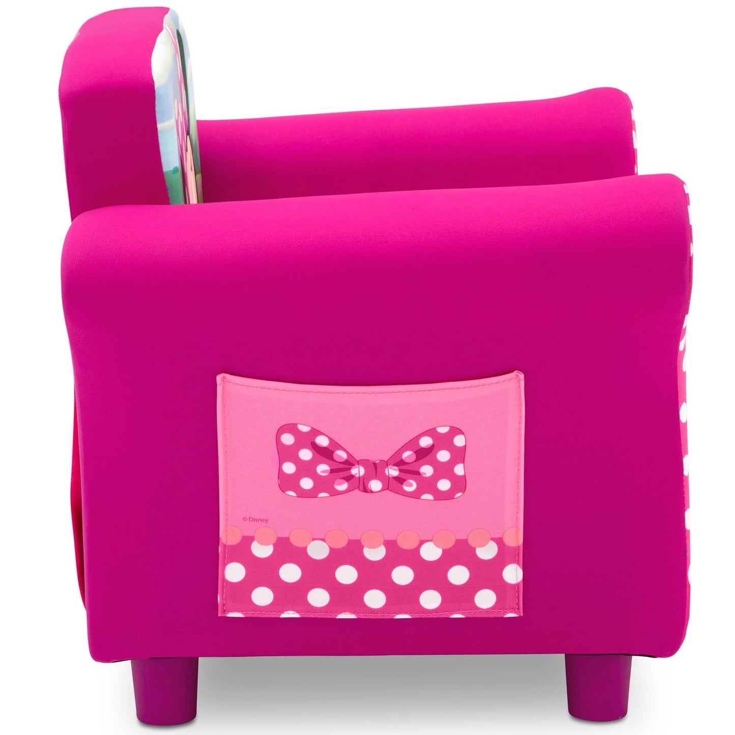 Delta Children Upholstered Chair, Disney Minnie Mouse