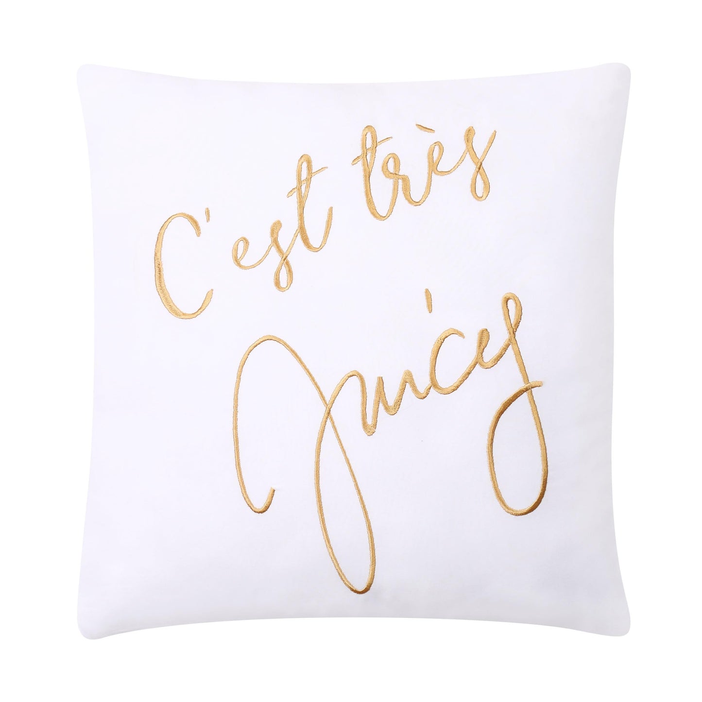 Juicy Couture Cabana Stripe Reversible Bedding Set - Queen/Full Size - Dogwood Pink/White Stripe Print – 6 Piece Set – Includes 1 90" x 90" Comforter, 3 Decorative Pillows, 2 Shams