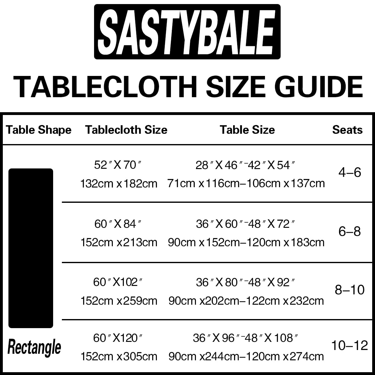 SASTYBALE Lemon Tablecloth Rectangle 52 x 70 Inch, Spill Proof Wrinkle Free Fabric Table Cloth, Polyester Table Cover for Summer/Dining/Party/Indoor/Outdoor, Blue