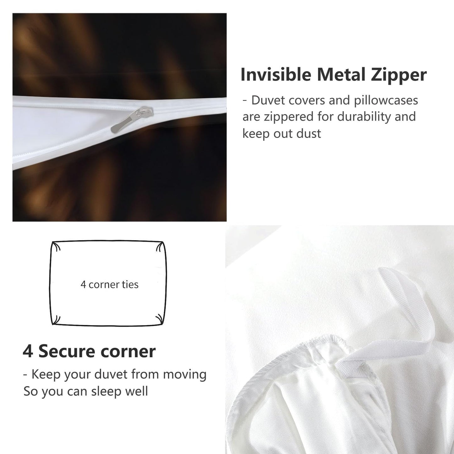 Super Soft Photorealism Duvet Cover Set Twin Size, Hyperrealism Pine Cones Squirrel Bedding for Kids Boys Girls Teens - Breathable and Anti-Allergic Soft Comforter Cover 2 Pillow Shams