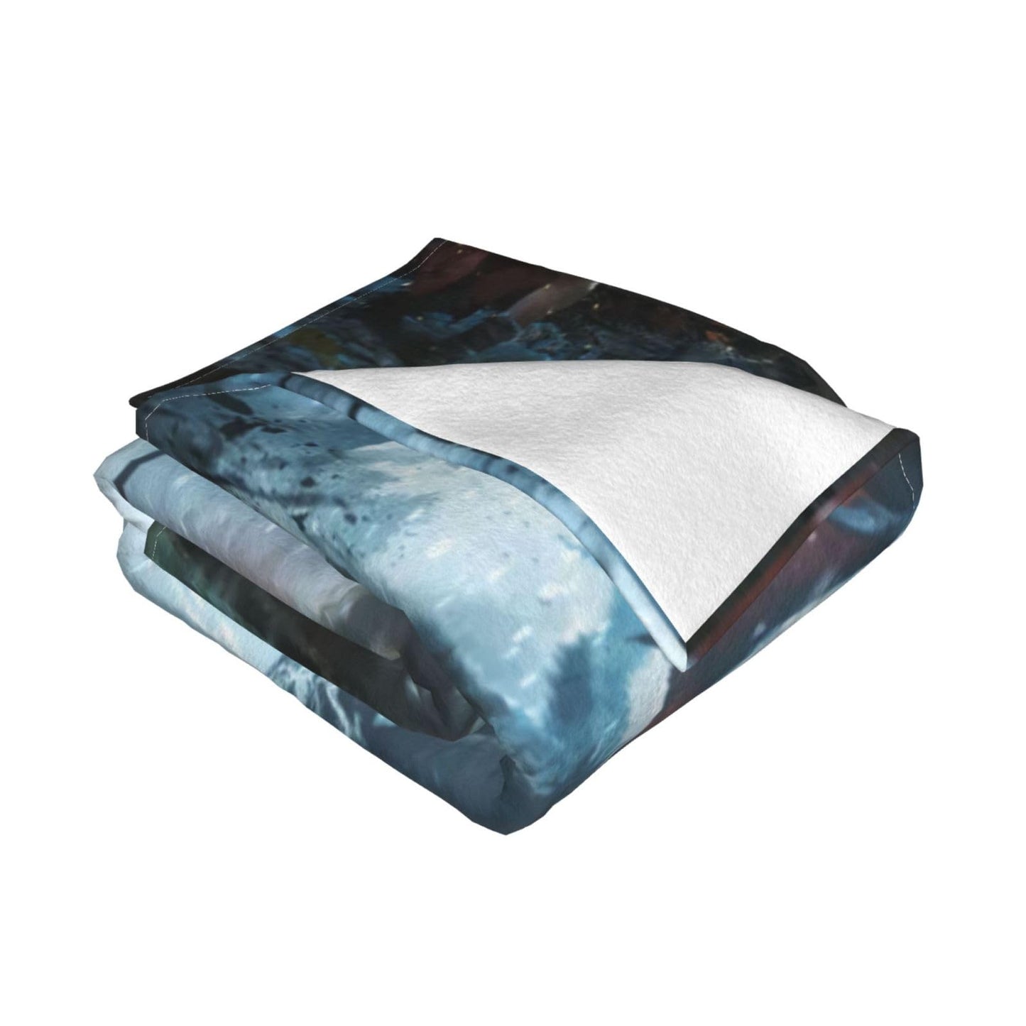 Blanket Soft Flannel Throw Blanket Warm for Sofa Bedroom Decor All Season 60"x50"