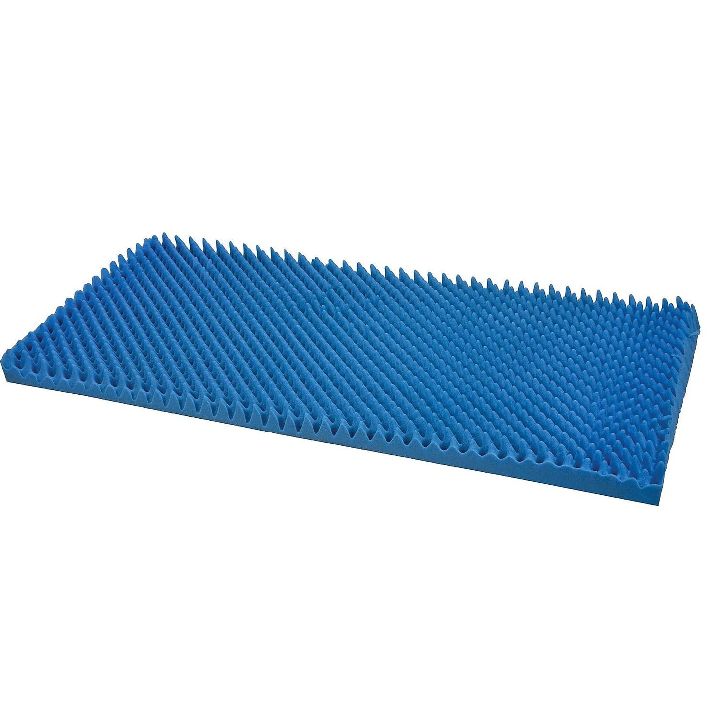 DMI 4-Inch Foam Mattress Topper, Egg Crate Foam Pad, Mattress Pad and Bed Topper for Support, Air Circulation, Pressure Relief and Weight Distribution, Twin Size, 33 x 72 x 4, Blue