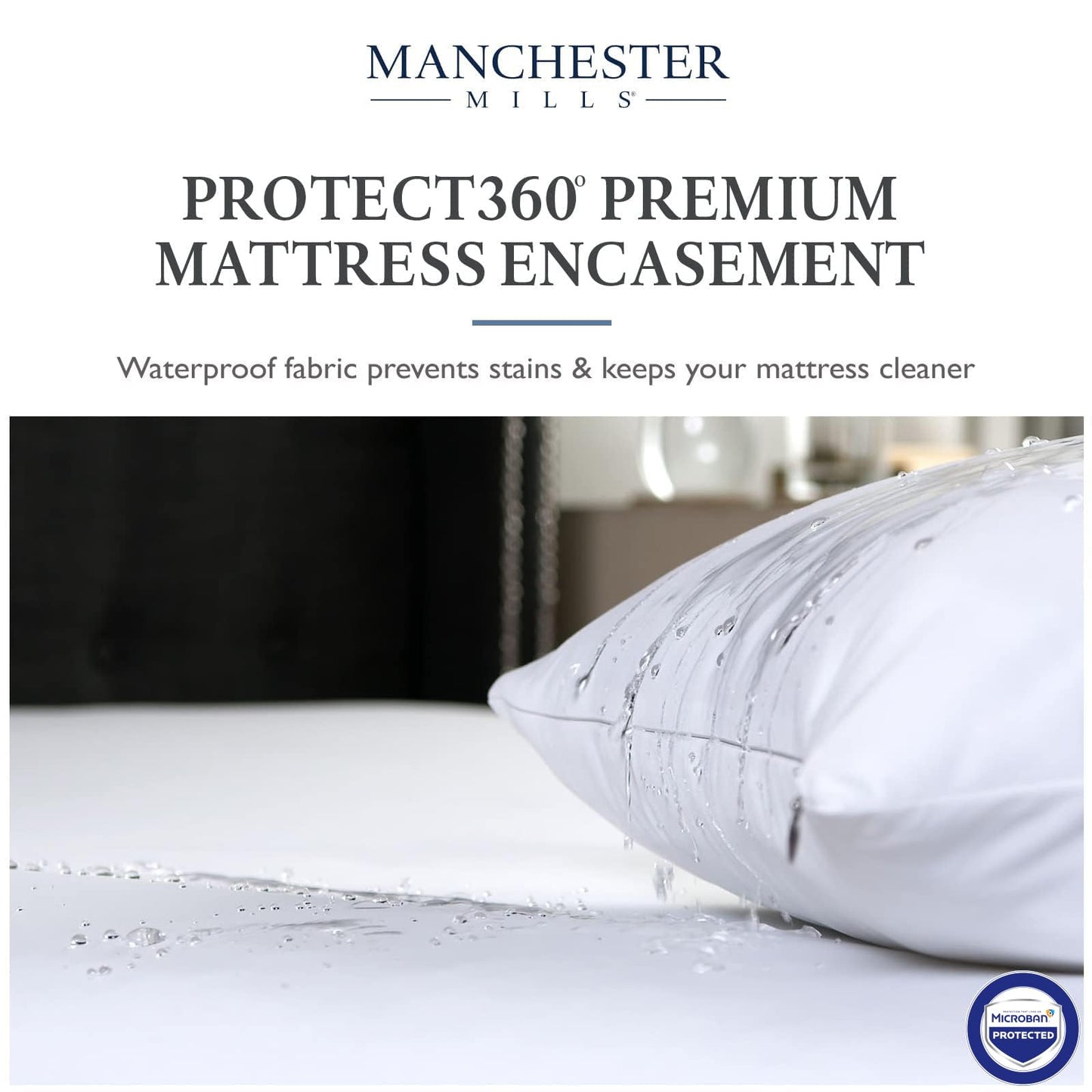 Manchester Mills Mattress Encasements and Protectors (Queen (U.S. Standard))