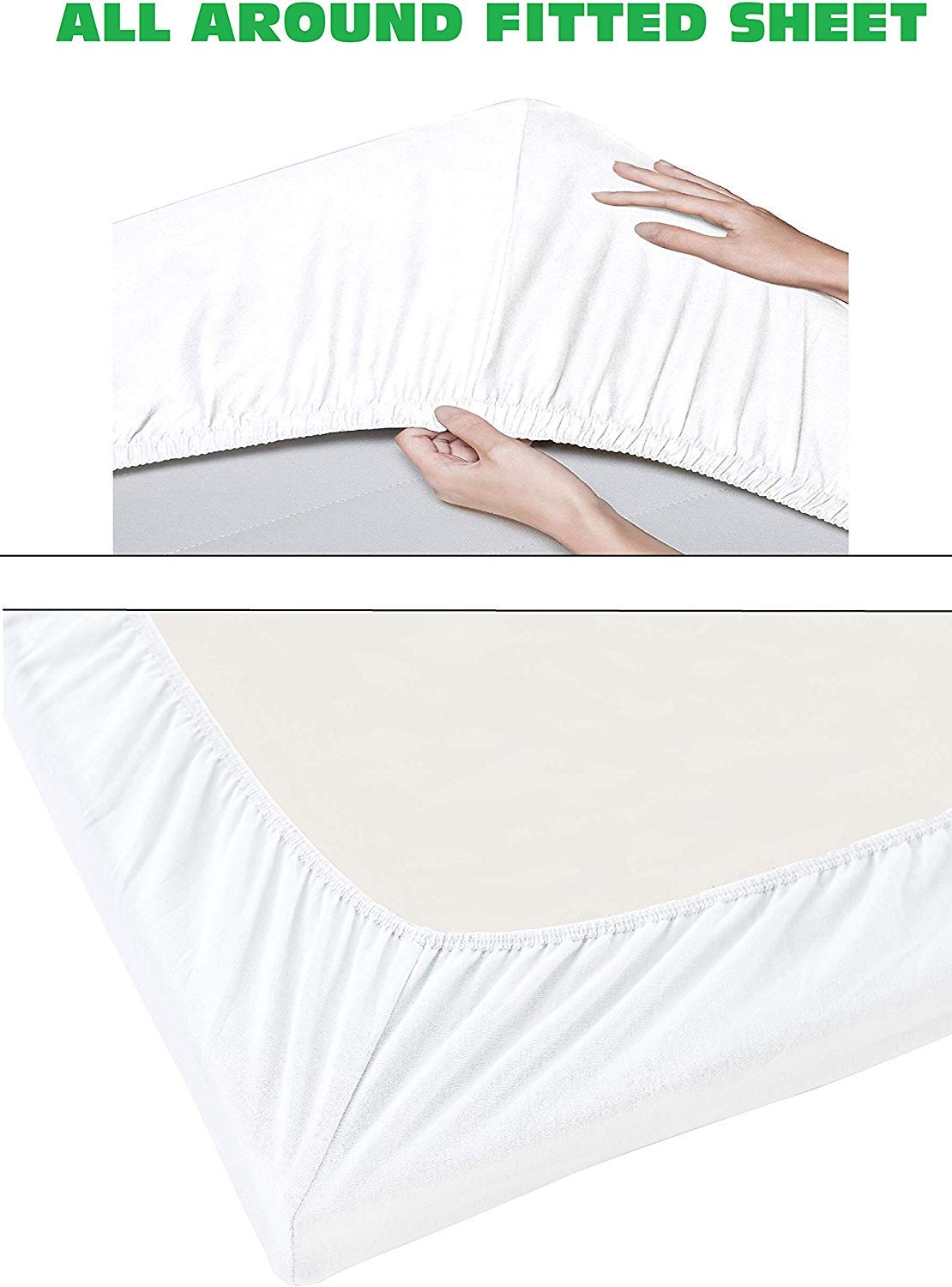 Elegant Comfort 1500 Premier Luxury Hotel Quality Super Soft Wrinkle Free and Fade Resistant 4-Piece Bed Sheet Set, Queen Lilac