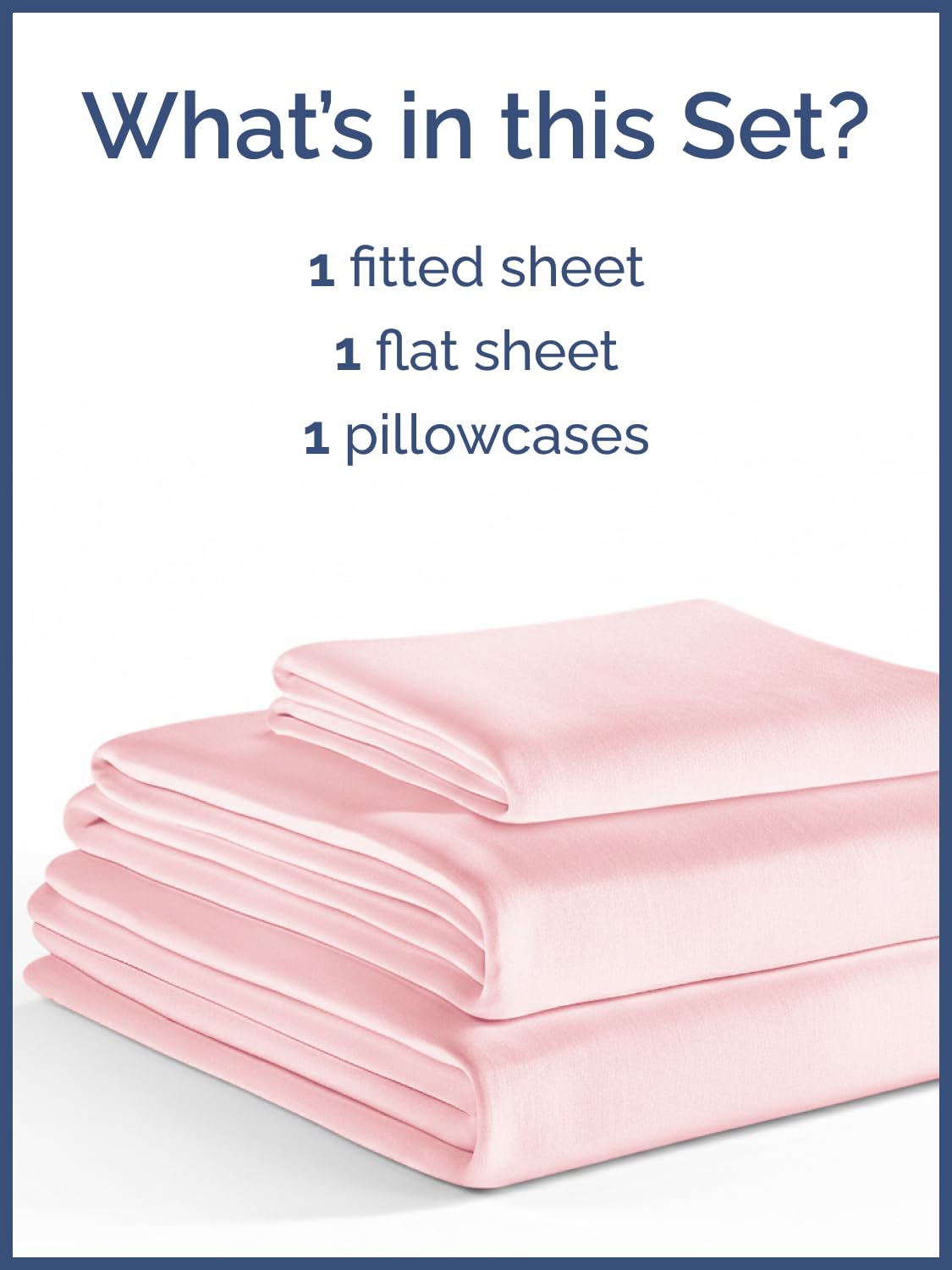 Kids Twin Size Bed Sheet Set - 3 Piece Kids Loft Bed Sheets - Solid Pink Themed Bedding - Soft, Cute and Cozy - Breathable and Machine Washable - Bedding for Boys, Girls, Teens & Toddlers - Oeko-Tex