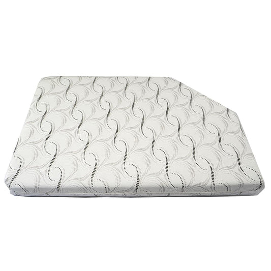 Camping World Cozyway RV Bunk Mattress - 4" Thick Memory Foam, Reversible Design for Custom Comfort, 51" W x 74" L with 22" Corner Cut - Perfect for Campers and RVs