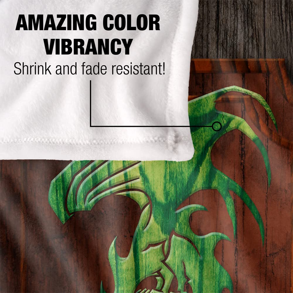 The Lord of The Rings Blanket, 50"x60" Green Dragon Inn Sign Silky Touch Super Soft Throw Blanket