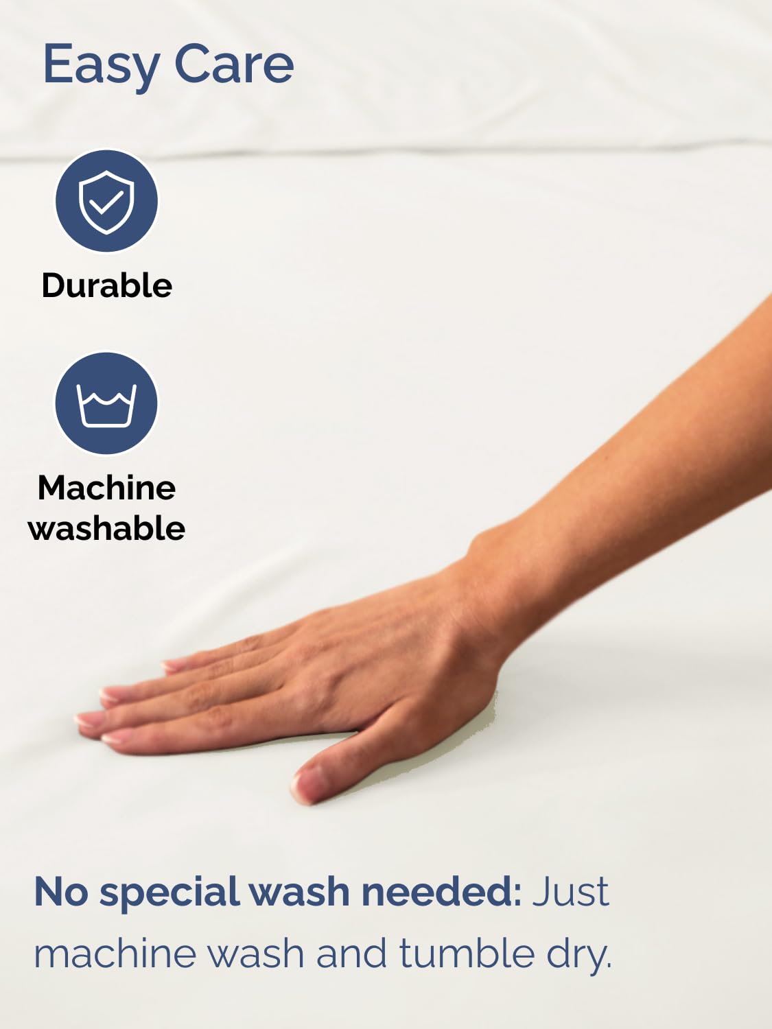 Extra Deep Queen Fitted Sheet - Hotel Luxury Single Fitted Sheet Only - Easily Fits 18 inch to 24 inch Mattress - Ultra Soft, Wrinkle Free with Extra Deep Pockets - Breathable & Comfy - Antique White