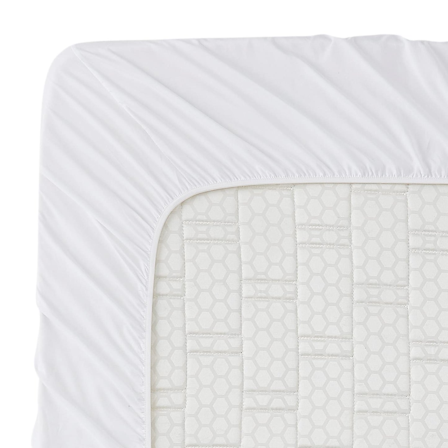 Clara Clark Bed Sheets, Premier 1800 Series 4 Piece Bed Sheet Set, Deep Pocket, Wrinkle, Fade, Stain Resistant, Luxury Soft Bedding Sheets & Pillowcases, Queen, White