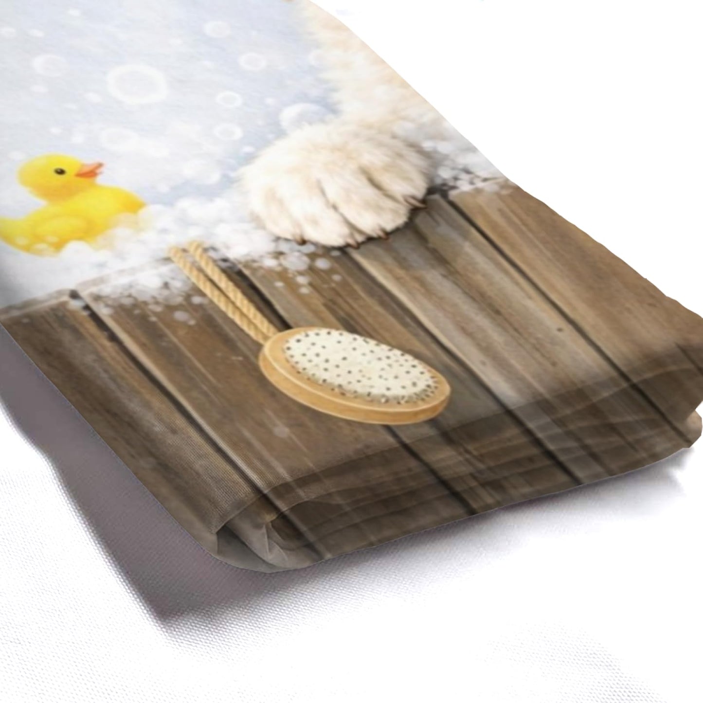 Wordatu Funny Labrador Retriever Farmhouse Shower Curtain 72x72 Inch Rustic Hilarious Pet Animal Country Bathroom Set Accessories Decor with 12 Hooks