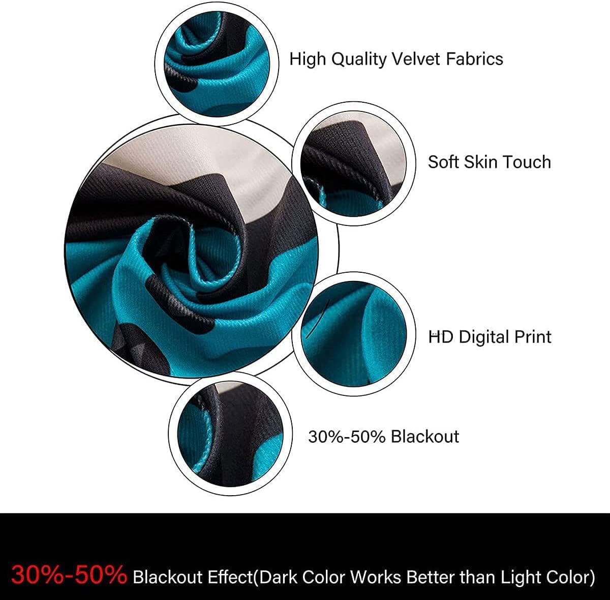 Erosebridal Black and Purple Rose Curtains,Romantic Purple Floral Curtains Blackout for Couples Bedroom,Funky Flower Curtains Valentines Gifts Modern Flowers Window Curtains 2 Panels 42" Wx63 L