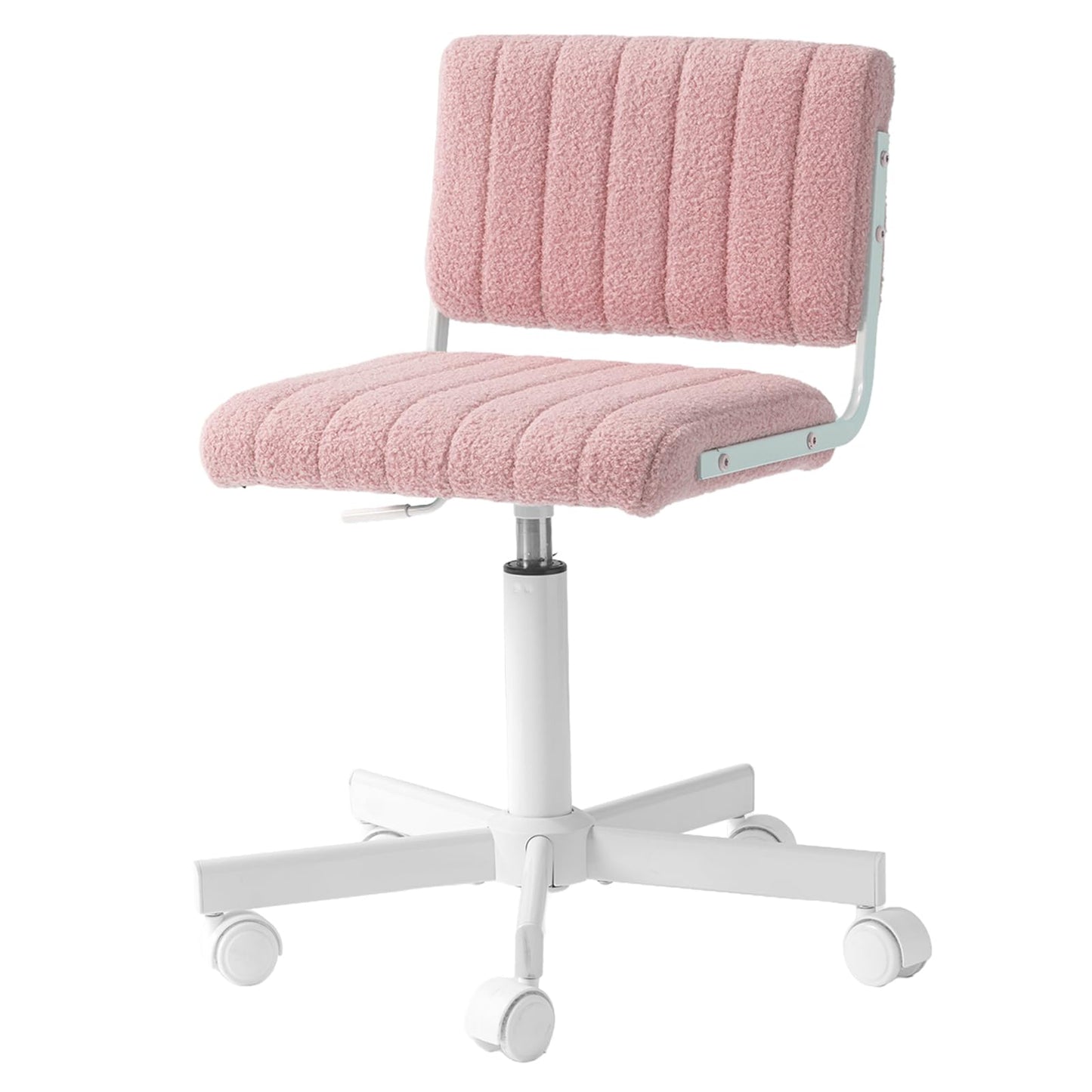 Manyday Office Chair Vanity Chair with Wheels l Comfy Desk Chair with Back