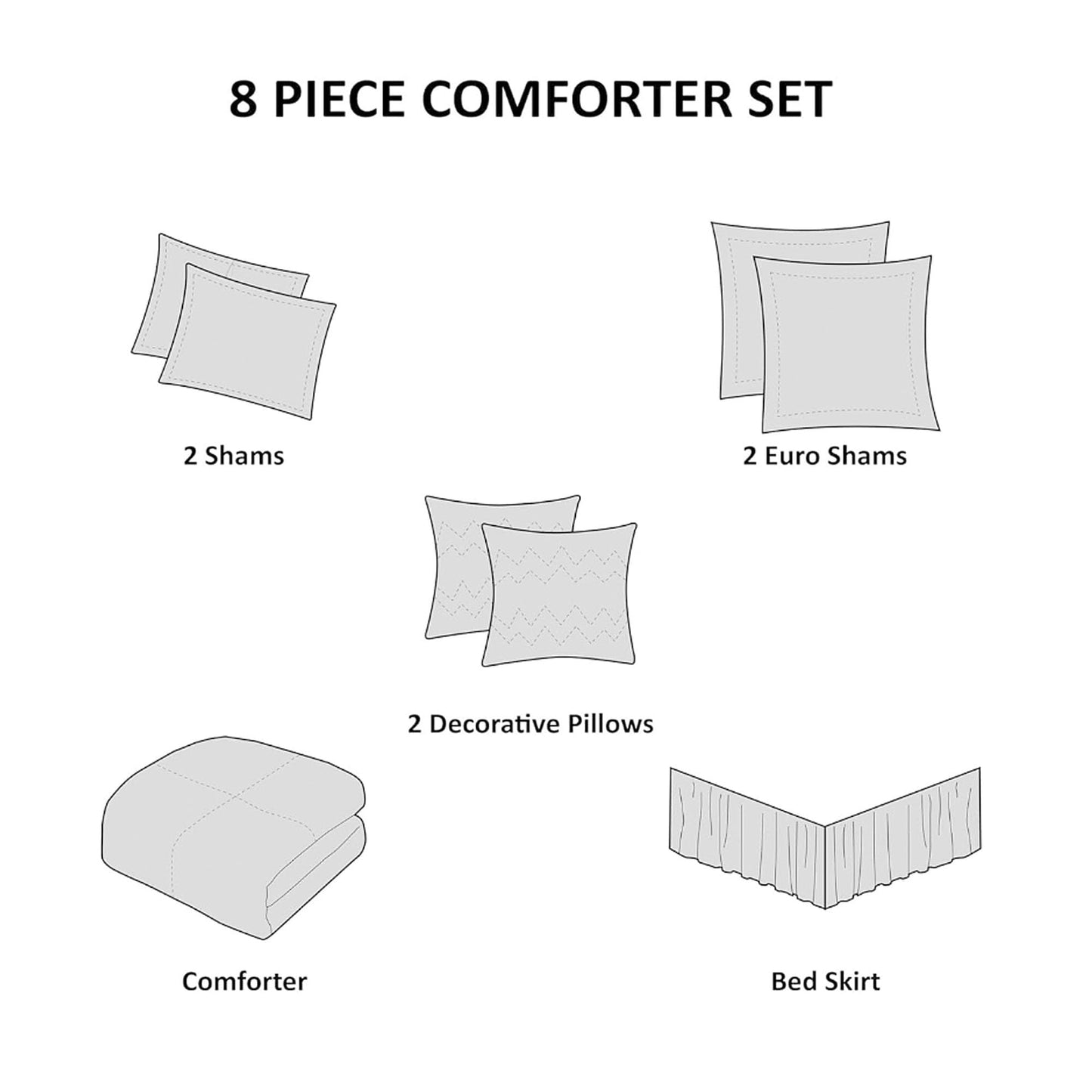 Madison Park Floral Queen Comforter Set, Cotton Rich Bedding Set Feminine Design Shabby Chic Queen Size Comforter Sets, All Season Bed Cover with Shams, Bed Skirt, Décor Pillow, Blush 8 Piece