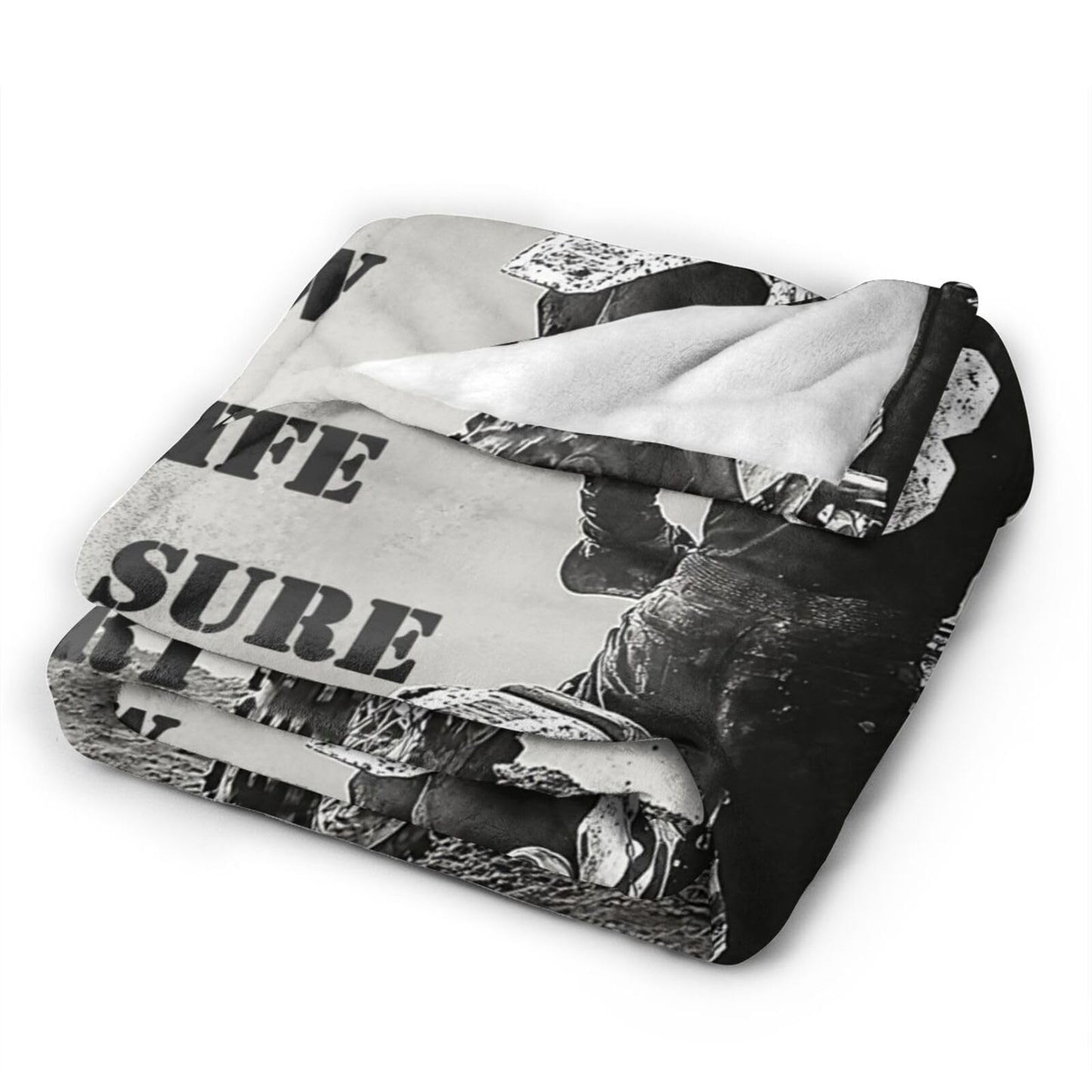 Dirt Bike Blanket Inspiring Motorbike Blankets Fleece Plush Flannel Super Soft Cozy Fuzzy Warm Lightweight Stuff Motorcycle Sports Decor Gifts for Boys Girls Kids Adults Men Women 40" x 50"