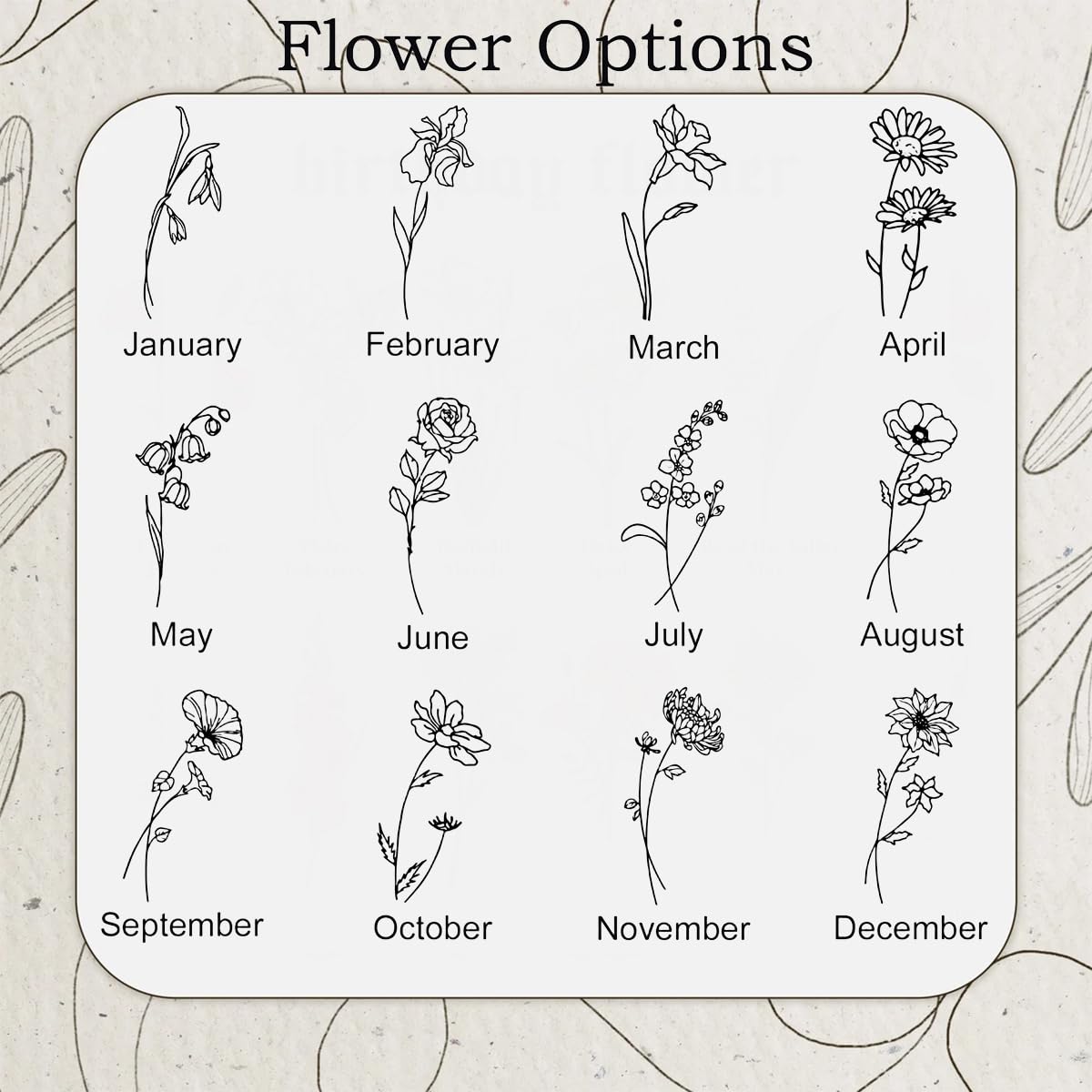 Erostars Ships Next Day, Mothers Day Personalized Blanket Gifts for Mom, Grandma, Handmade Custom Name Blankets with Birth Month Flowers, Customized Blankets and Throws for Girls Birthday Gifts