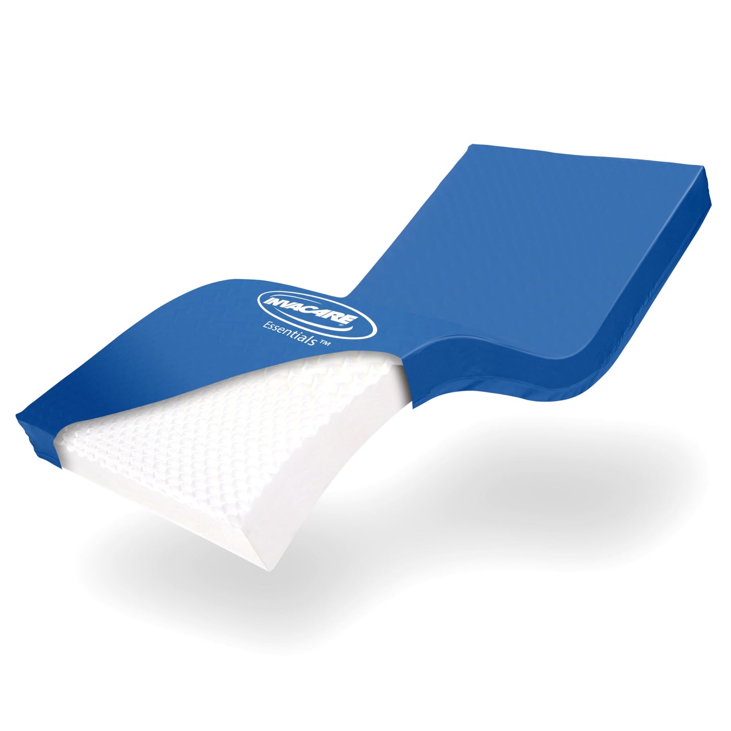 Invacare Hospital Bed Mattress, Fluid-Resistant Removable Cover, Long Term Care Pressure Redistribution Medical-Grade Foam Mattress, 5 Fortress Shaped Cells, Made in The USA (36x80x6 Inches)