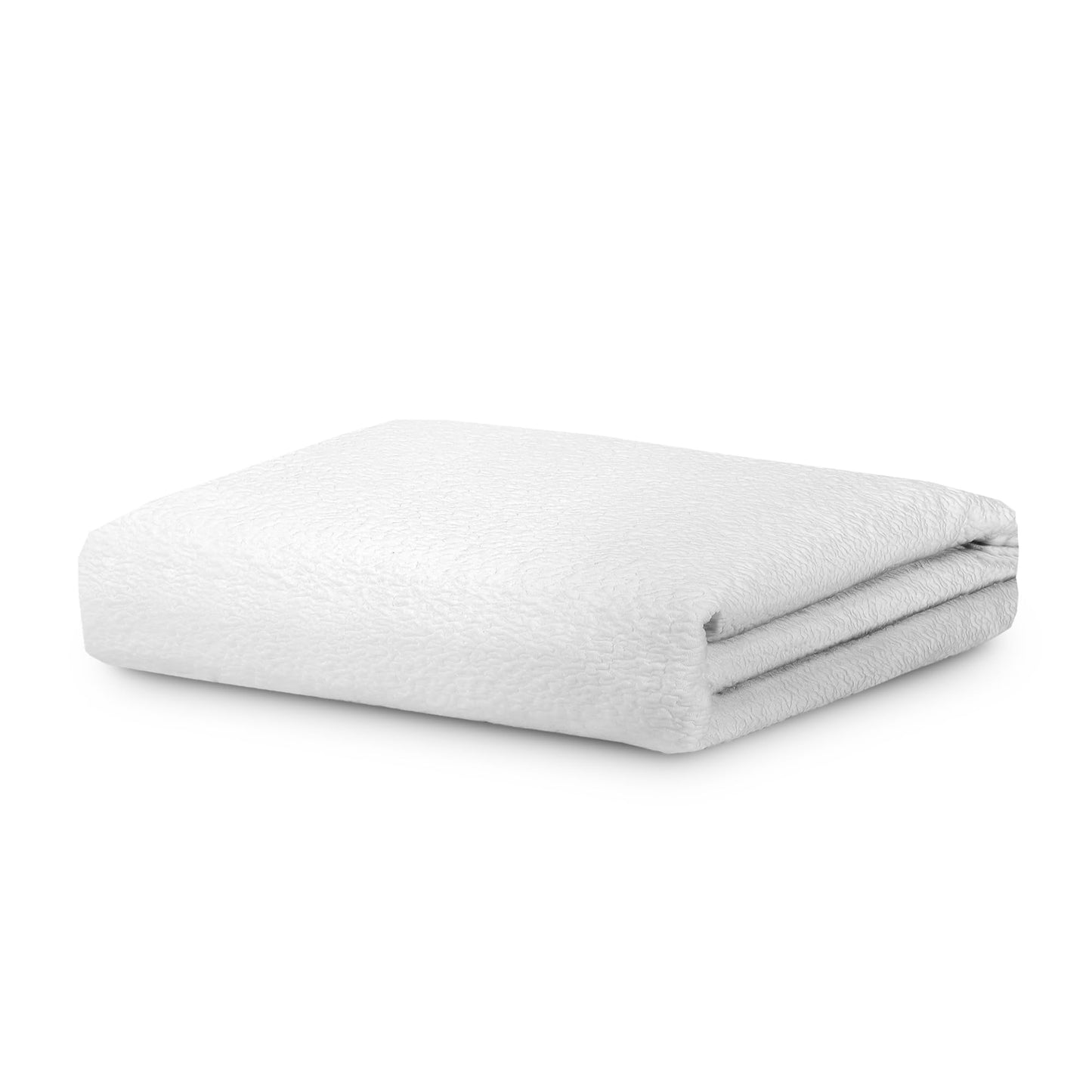 SIJO Mattress Protector, 100% Waterproof, Cooling, Ultra Soft, Noiseless, 16 inch Deep Pocket, Best Overall Mattress Protector Award Winner by Apartment Therapy (Cal King)
