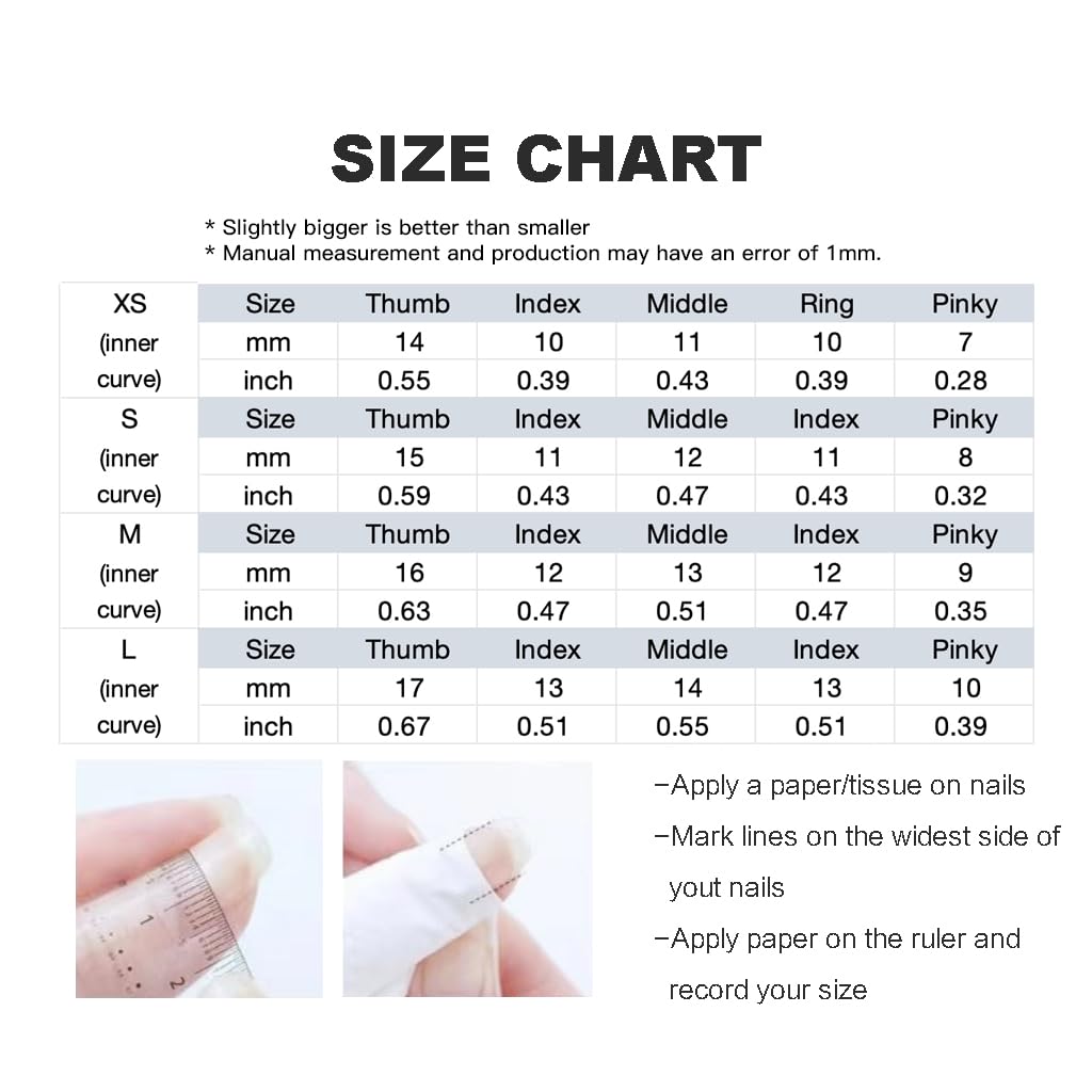 [GLORS] Purly Handmade Medium Ballerina Press on Nails | Handmade Ice Coffee Brown Retro Pearl Fake False Nails, 10 Pieces (Medium, MB)
