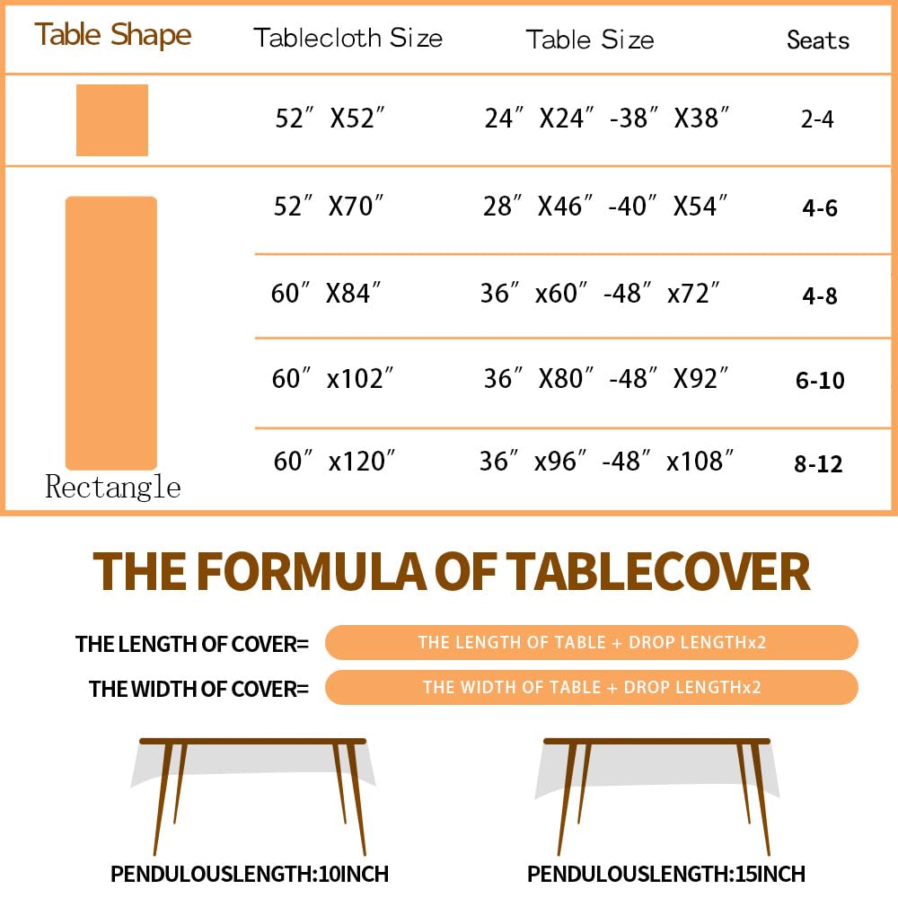 MATIRUG Heavy Duty Vinyl Tablecloth with Flannel Backed, Waterproof Oil-Proof Plastic Table Cloth, Wipeable Spill-Proof PVC Table Cover for Dinner Outdoor Picnic,(Blue Leaf, 52x70 Inch Rectangle)