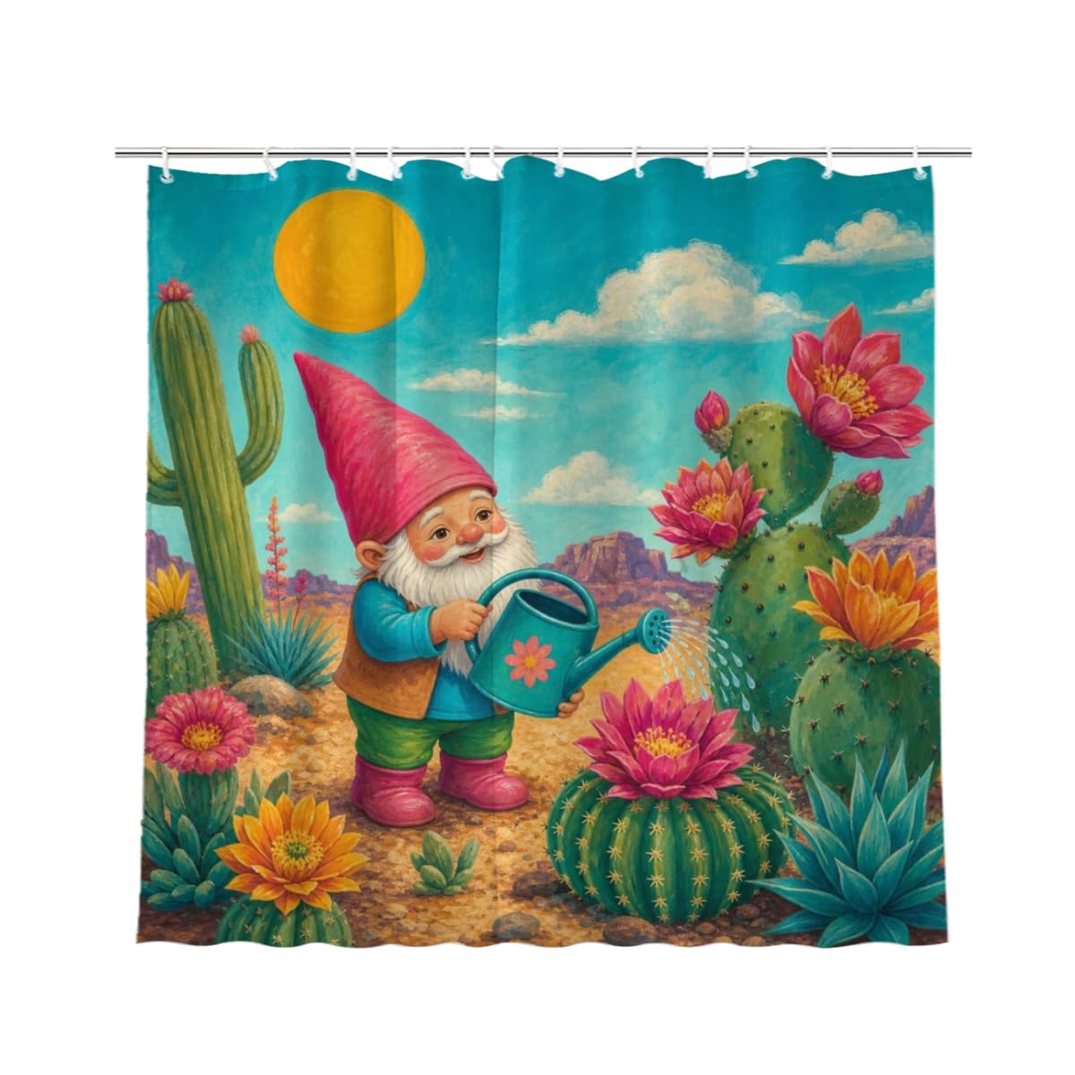 Youtoko Rose Floral Shower Curtain 72x72 Inch with 12 Hooks Polyester Decorative Bath Decor Cozy Red Stained Glass Look Design Romantic Style for Bathroom