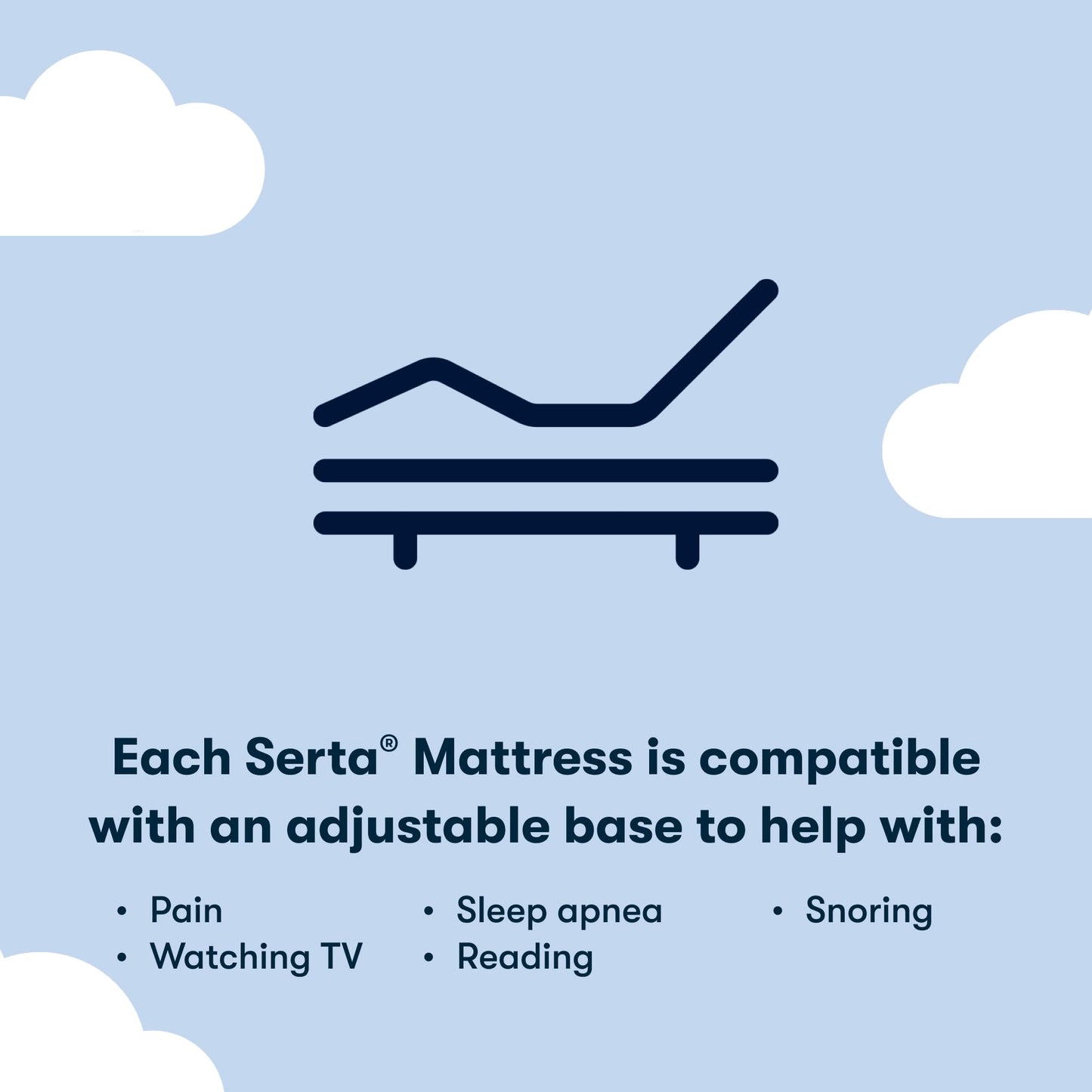 Serta Classic Clarks Hill 2.0, Firm 12.5" Twin Mattress, Zoned Support, Cooling, Breathable and Pressure Relieving - 100 Night Trial, CertiPUR-US Certified