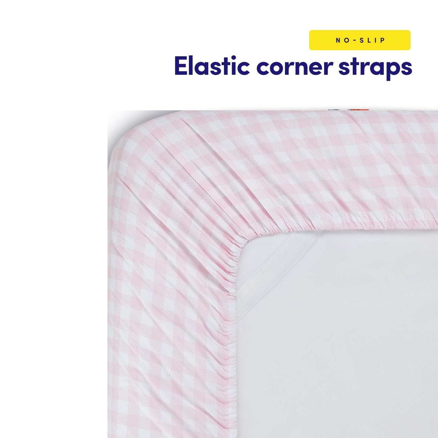 1500 Supreme Kids Bed Sheet Collection - Fun Colorful and Comfortable Boys and Girls Toddler Sheet Sets - Deep Pocket Wrinkle Free Soft and Cozy Bedding - Twin XL, Pink Gingham