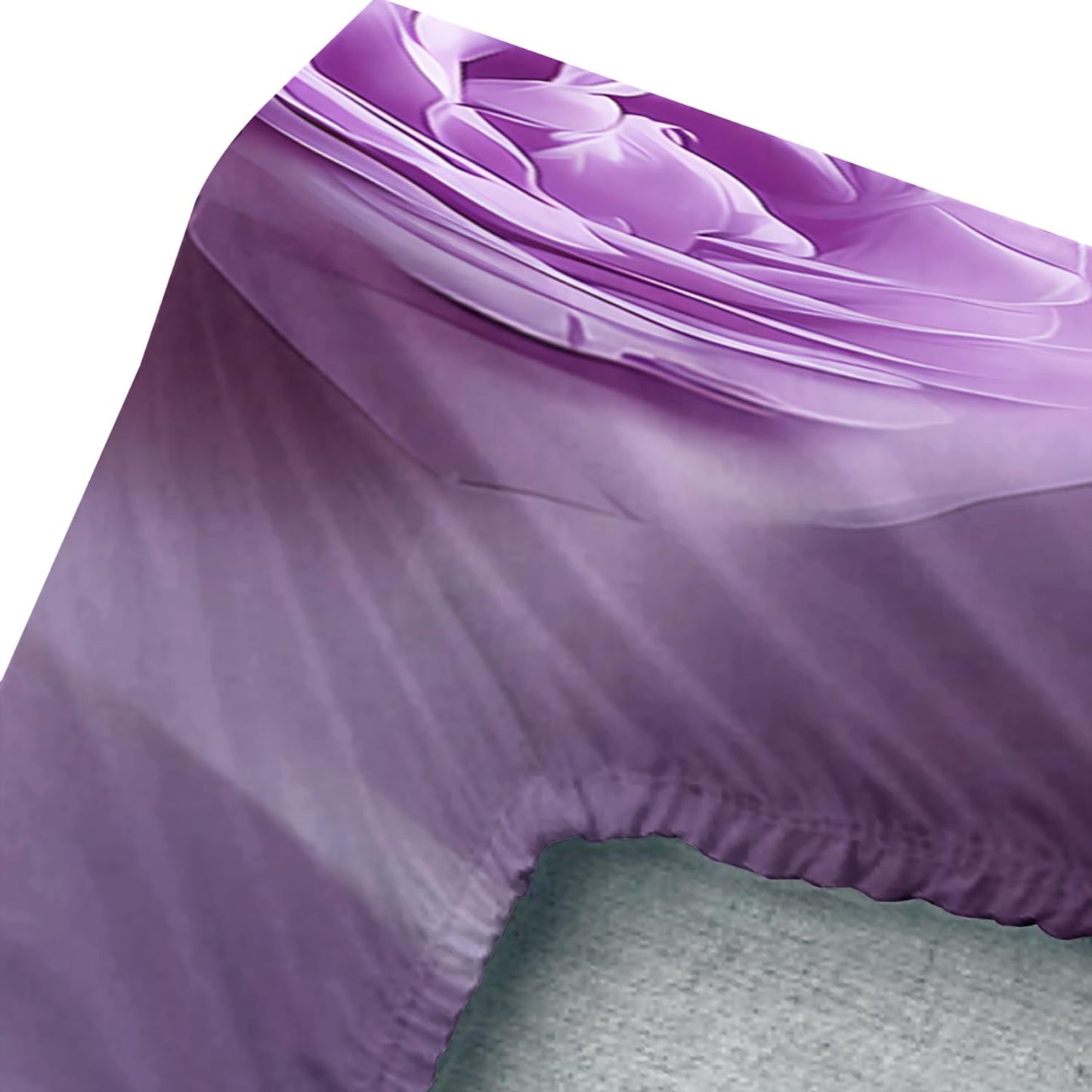 AILONEN Girls Cat Kitten Fitted Sheet Set Full Size,Purple Rose Butterfly Cat Princess Kids Bedding Set,White Cat Fitted Sheet with 2 Pillowcases,Beautiful Cat Bed Sheet Set 3 Pieces