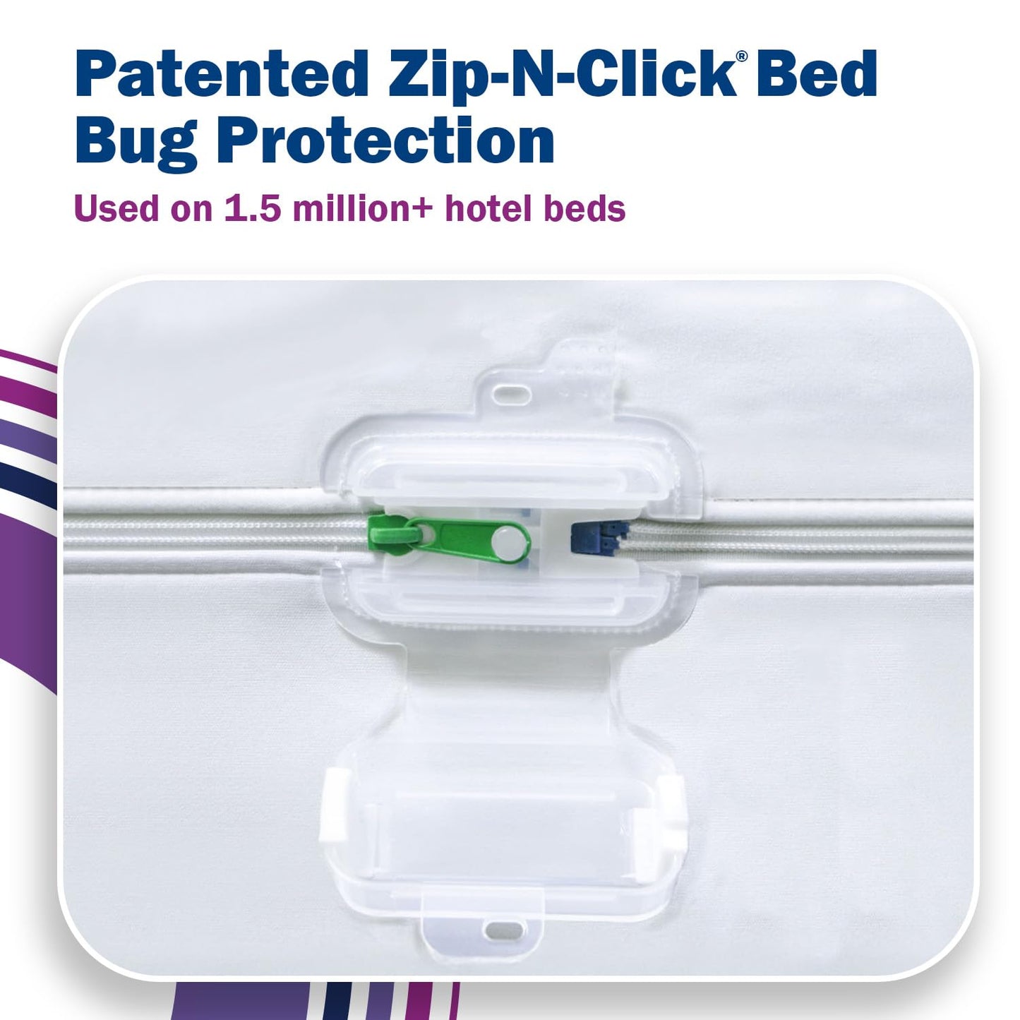 CleanRest PRO Presto! Quilted Zip-Off Top Mattress Encasement Protector for EZ Washing, Cal King Size, Waterproof, Bed Bug, Dust Mite & Allergen Proof - 1 Person Install, No Mattress Lifting to Wash