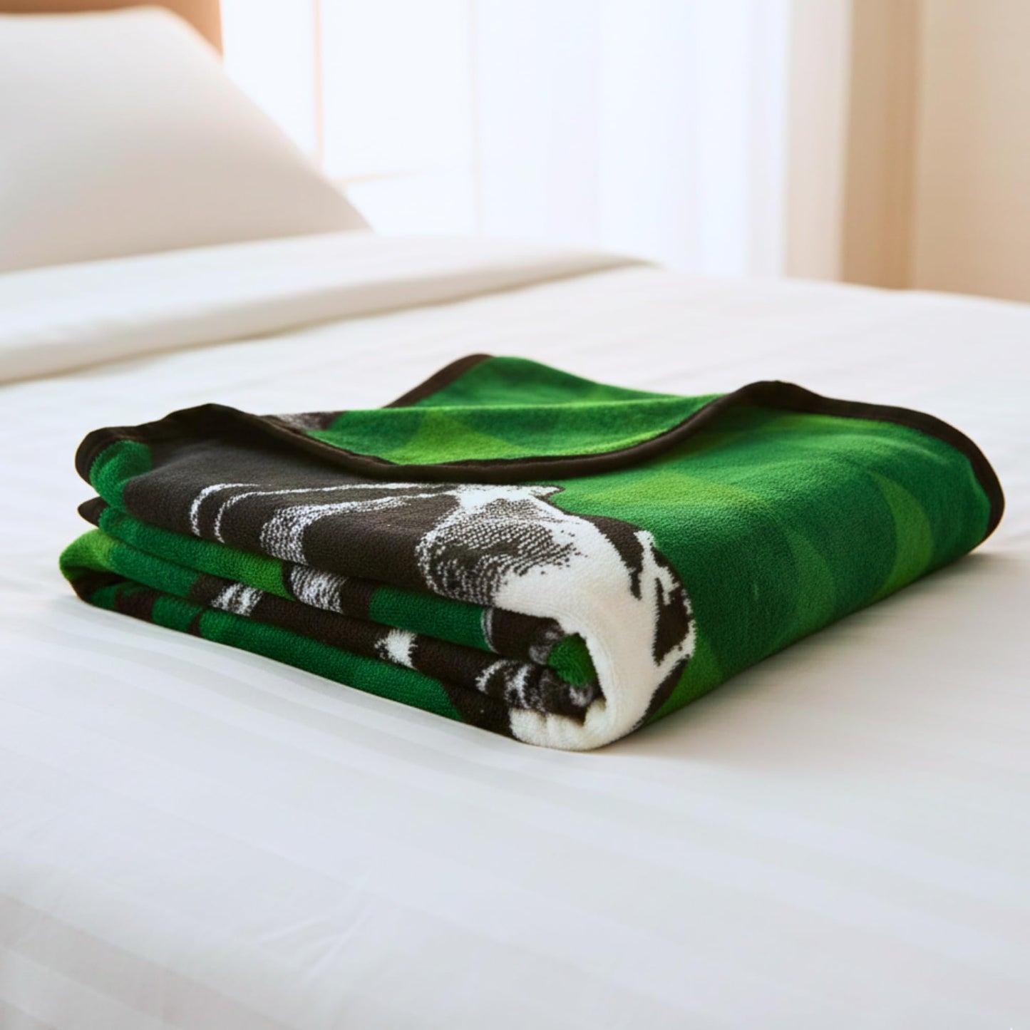 Legend of Zelda Hero Link Throw Blanket Video Game – Green Hyrule, Soft Cozy Decorative Blanket for Couch, Bed, or Gaming Room (100% Officially Licensed Product) by Franco Collectibles