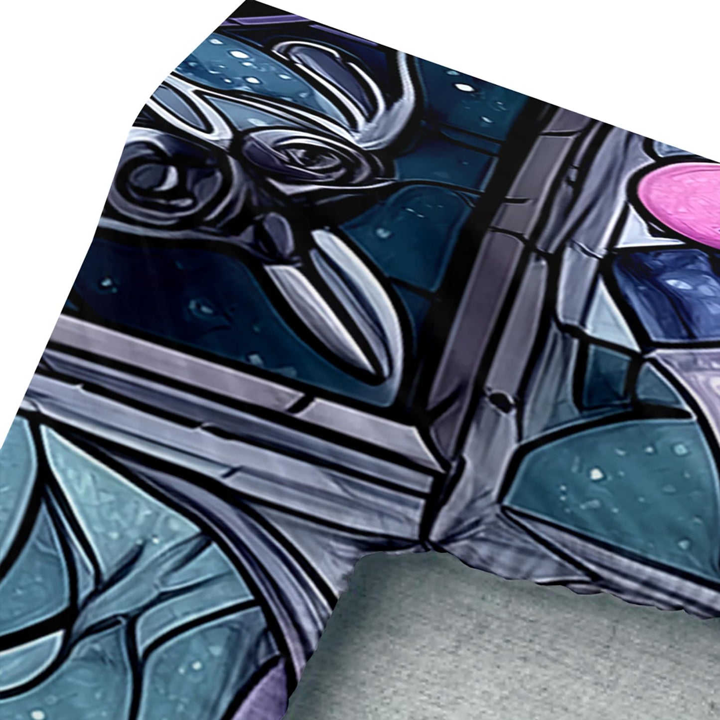 AILONEN Stained Glass Cat Fitted Sheet Set Twin Size,Purple Galaxy Mandala Celestial Bedding for Girls,3 Piece Black Kitten Room Decor with 2 Pillowcases,16" Deep Pocket