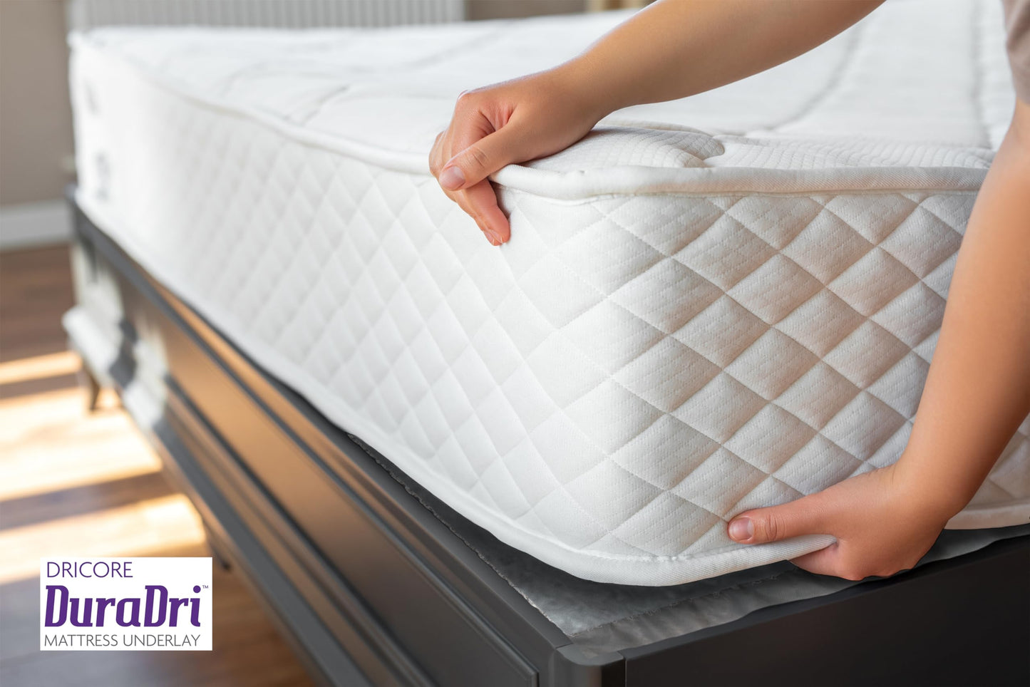 DRICORE DuraDri Mattress Underlay for RVs, Boats, Campers, and Beds Creating Air Flow for a Dry and Comfortable Experience (Queen)