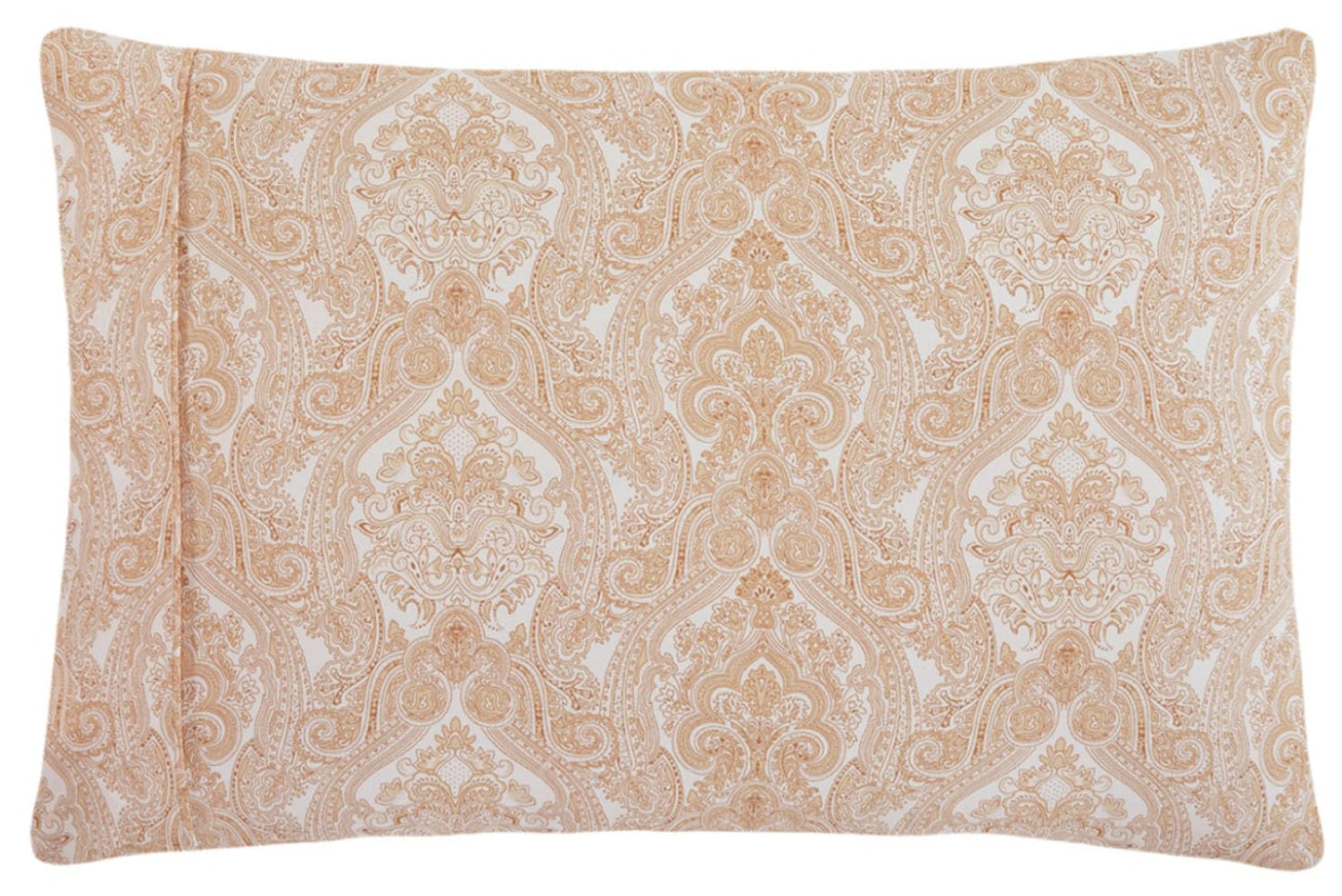 Spirit Linen home 6-Piece Queen Size Bed Sheet Set - Deep Pocket, Paisley Pattern, Soft and Breathable Bed Sheets, Microfiber Material, Includes 1 Fitted, 1 Flat, 4 Pillowcases - Taupe Paisley Design