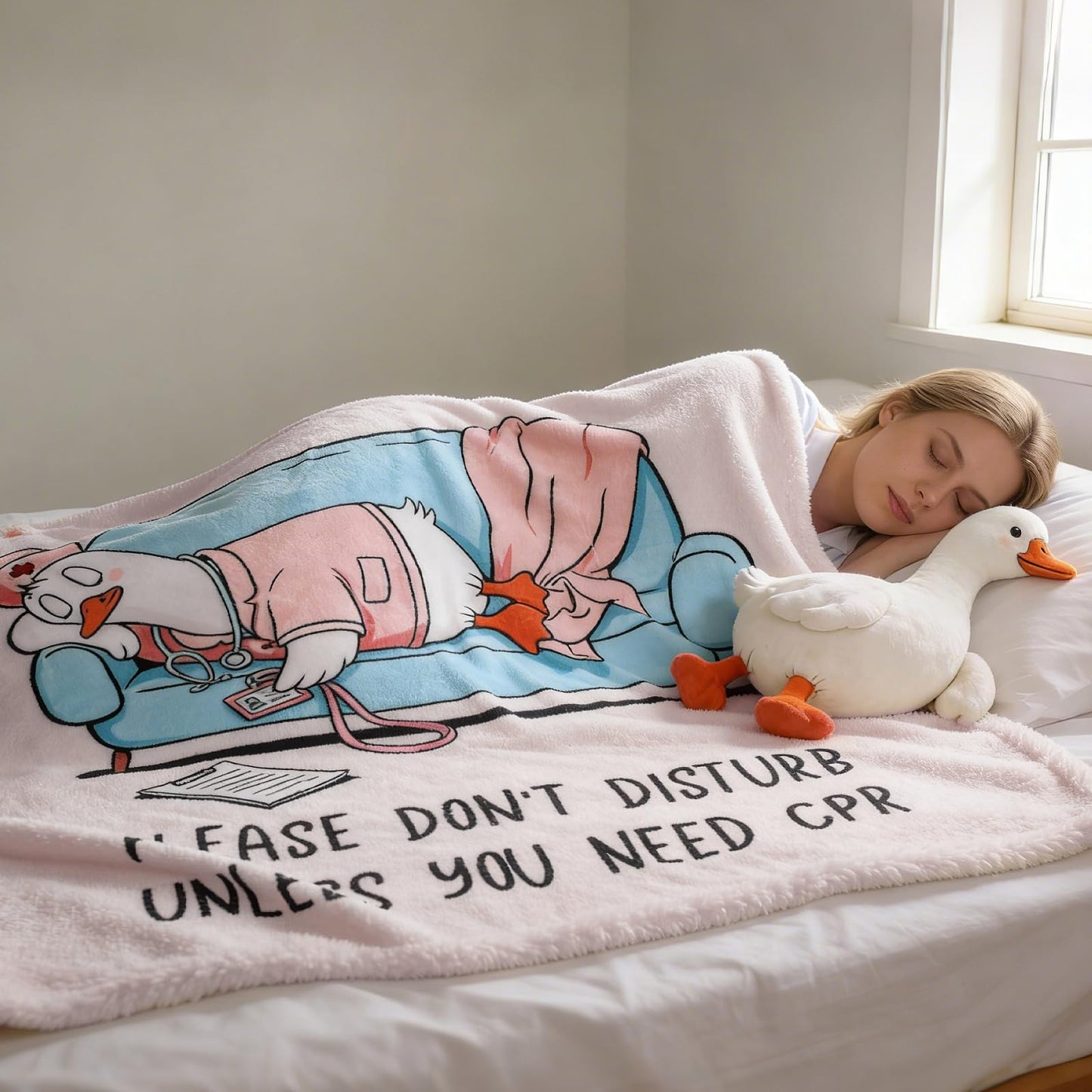Nurse Appreciation Gifts for Women Men, Soft Flannel Nurse Throw Blanket, 2026 Nursing Week Graduation Gift, LPN RN Gifts for Nurses Practitioner Nursing Birthday Student Graduate Gift Ideas 50"x60"