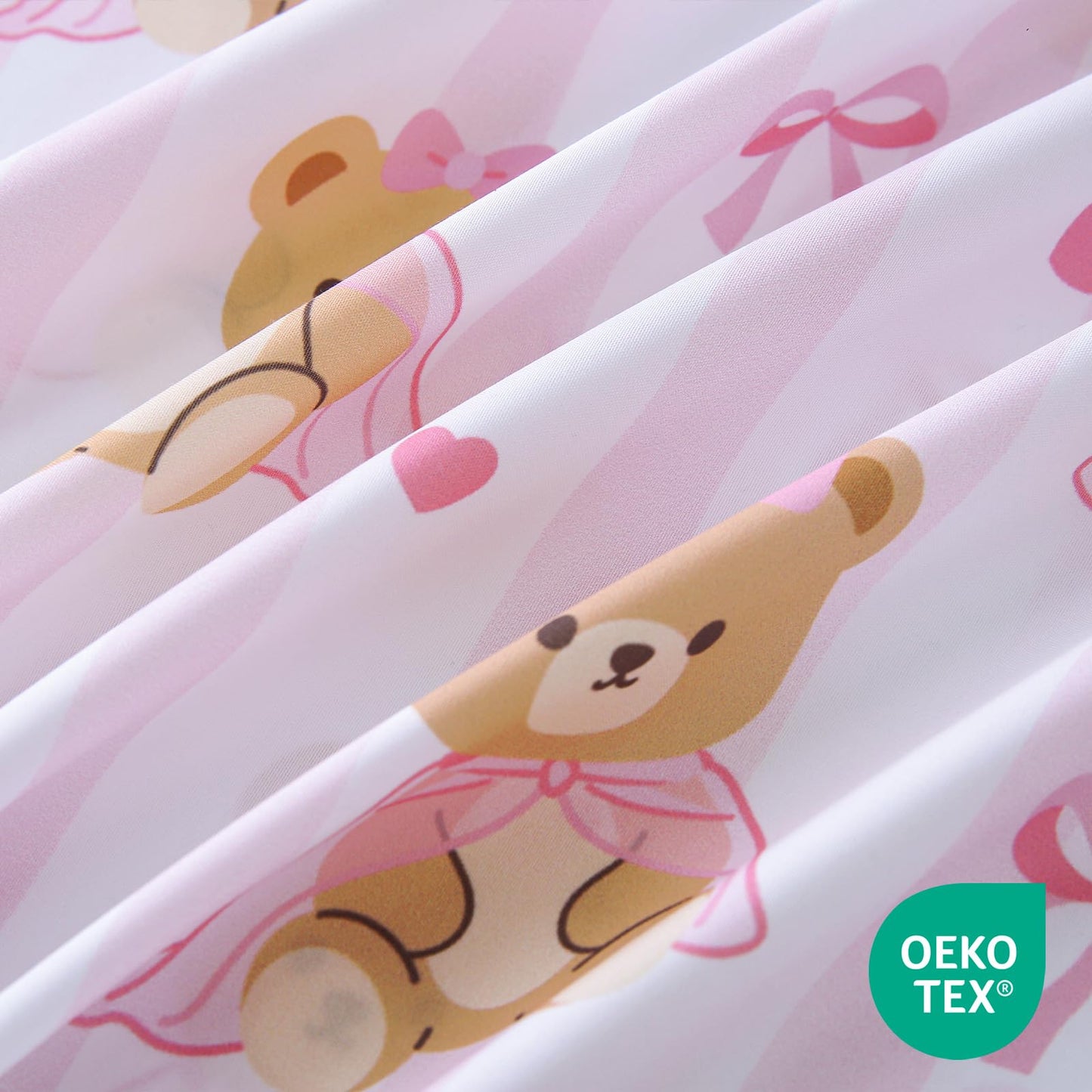 ChicView Queen Sheet Set Kids,4 Pieces Breathable Soft Microfiber Bedsheets for Child Boys Girls, Anti Pilling Deep Pockets Easy Care Bed Sheets, Teddy