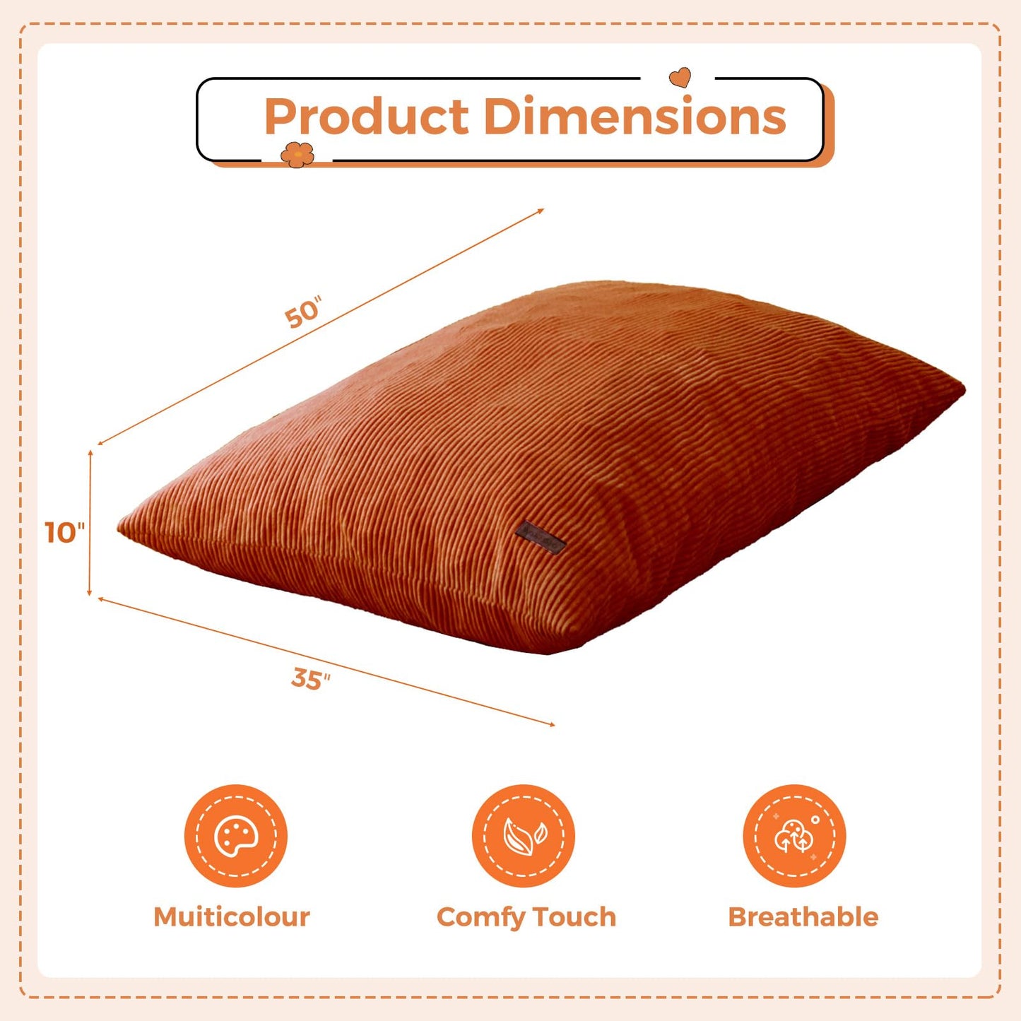 MAXYOYO 3 in 1 Kids Bean Bag Chair Couch, Convertible Chair Folds from Bean Bag to Lounger, Child Floor Sofa for Gaming, Reading, Floor Couch with High-Density Foam Filling