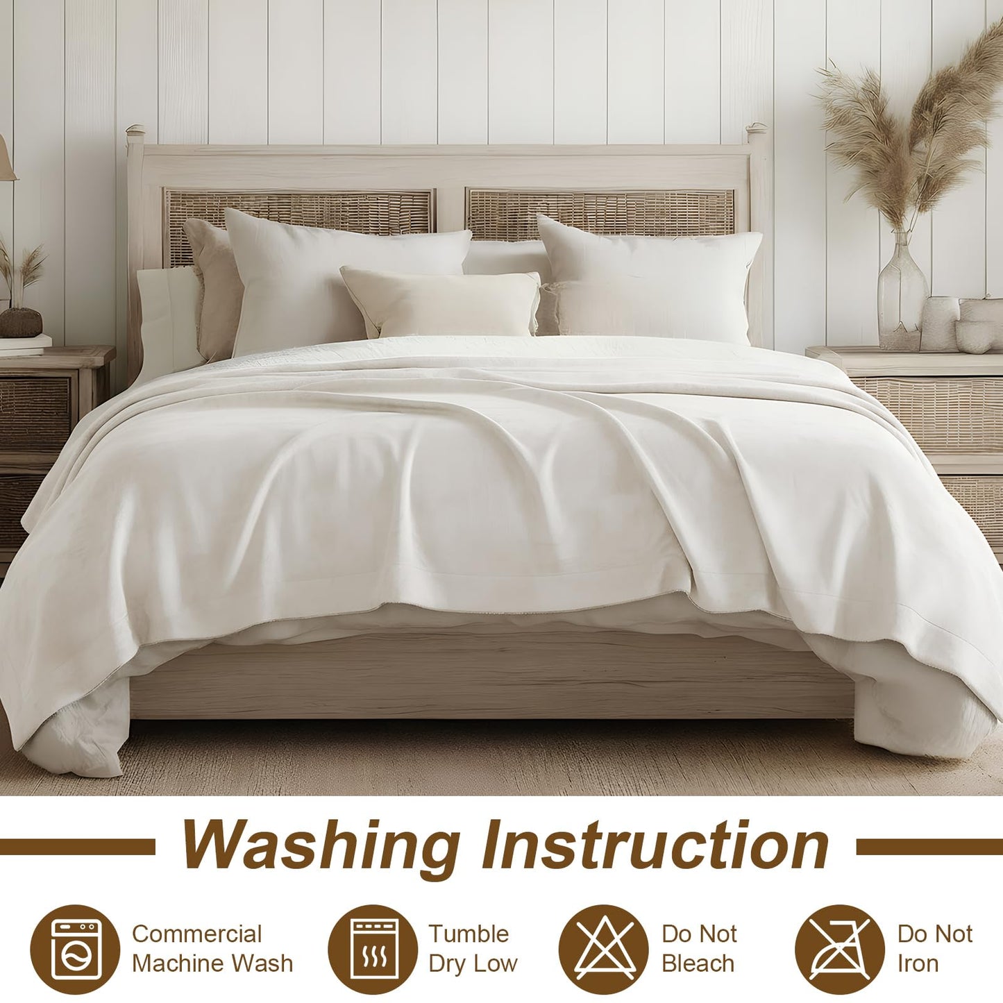 Newwiee 2 Pack 60 x 80'' Sherpa Fleece Throw Blanket Sherpa Plush Blanket Soft Fluffy Thick Flannel Throw Blankets Twin Size Winter Warm Blankets for Bed Sofa Couch(Beige)