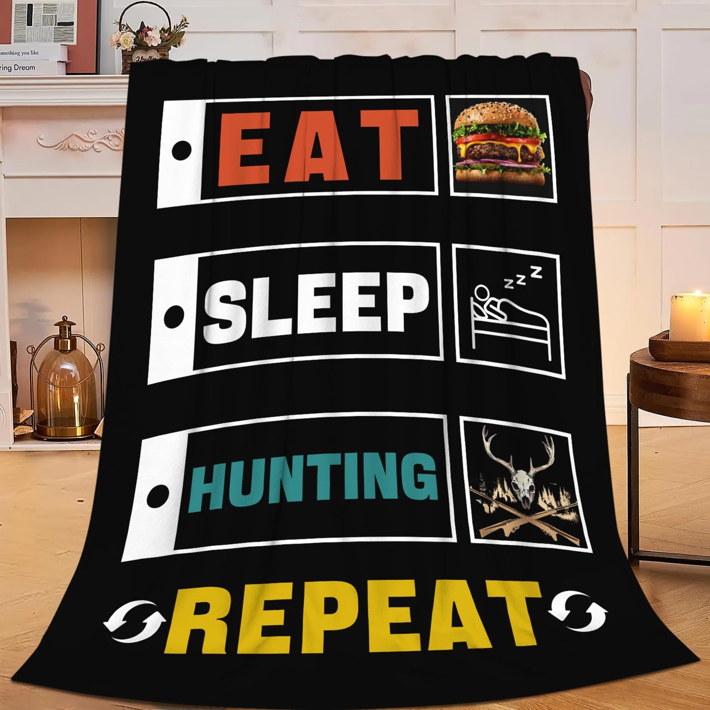 Baegopa Hunting Blanket Gifts Hunters Throw 50"X40"