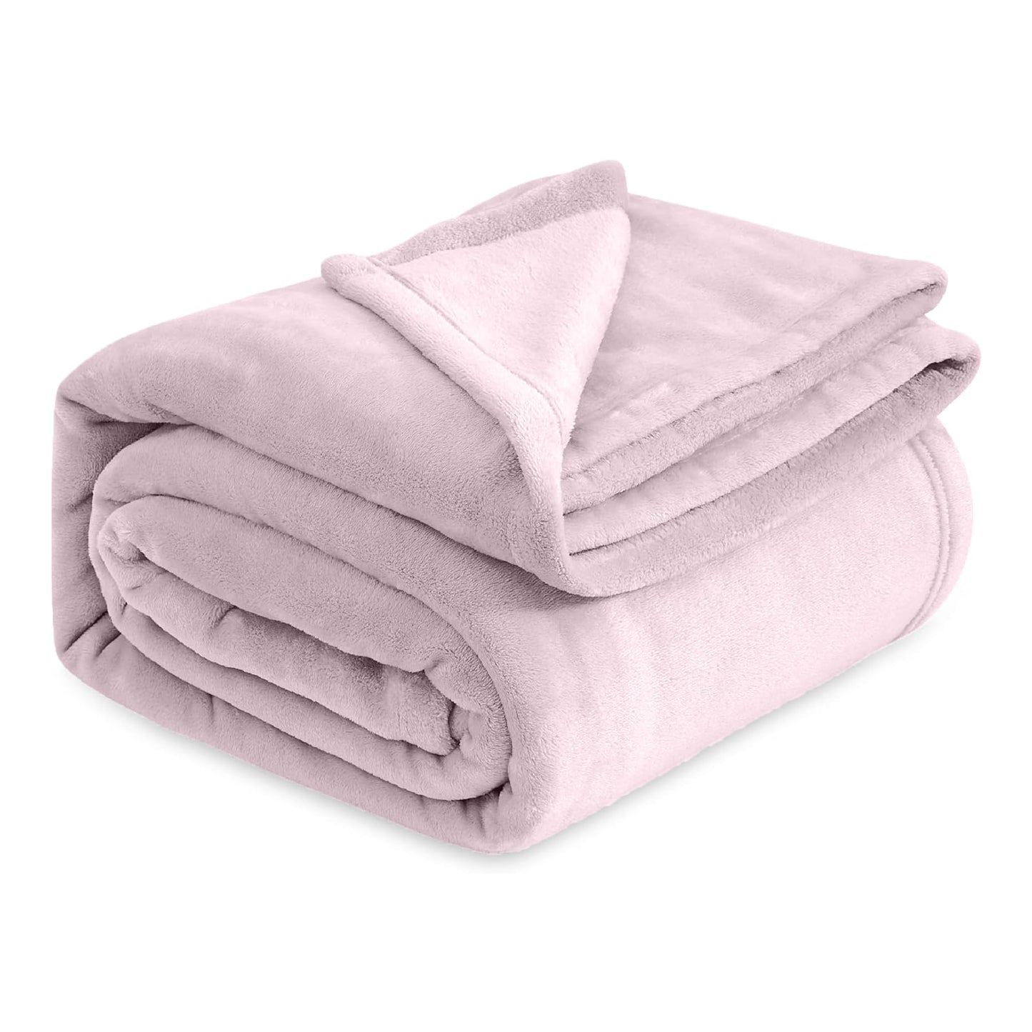Throw Blanket for Couch - Lightweight Breathable Warm Cozy Soft Blanket for Sofa - Cradel Pink - 50x60 Inches