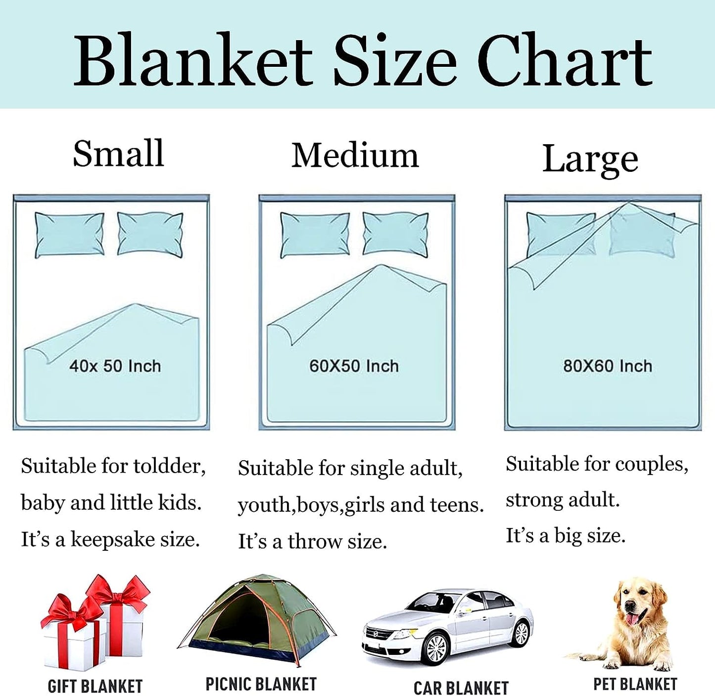 Dog Blanket Puppy Plush Gifts for Girls Women Soft Cozy Flannel Dogs Animal Throw Blanket Bedding Decor Dog Gifts for Dogs Lovers for Kids Adults 50"X40"