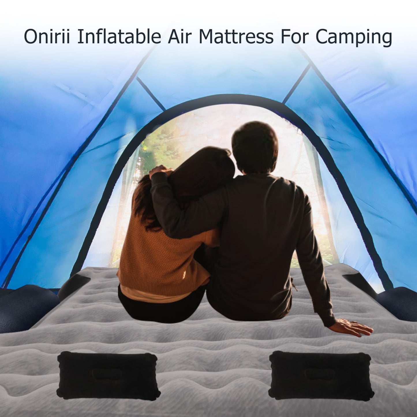Onirii Camping Pickup Truck Bed Air Mattress for 5.5-5.8 Ft