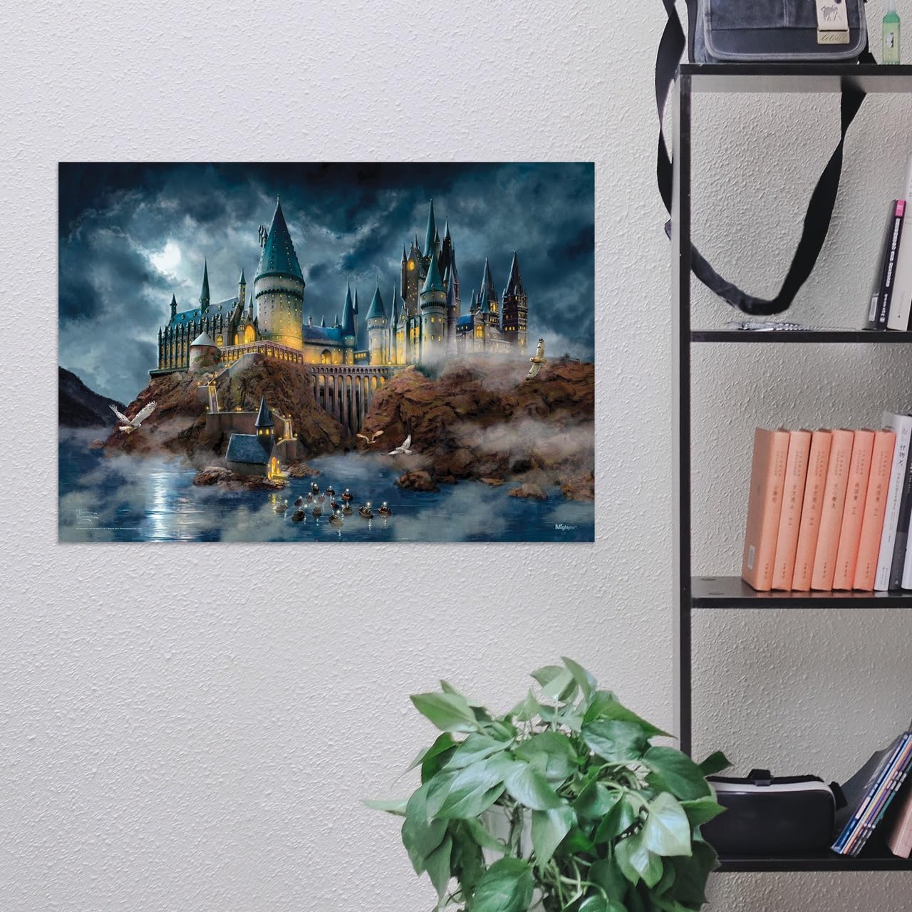 MIGHTYPRINT Harry Potter – Hogwarts Castle – Durable 24” x 17 Wall Art – NOT Made of Paper – Officially Licensed Collectible MP24170997
