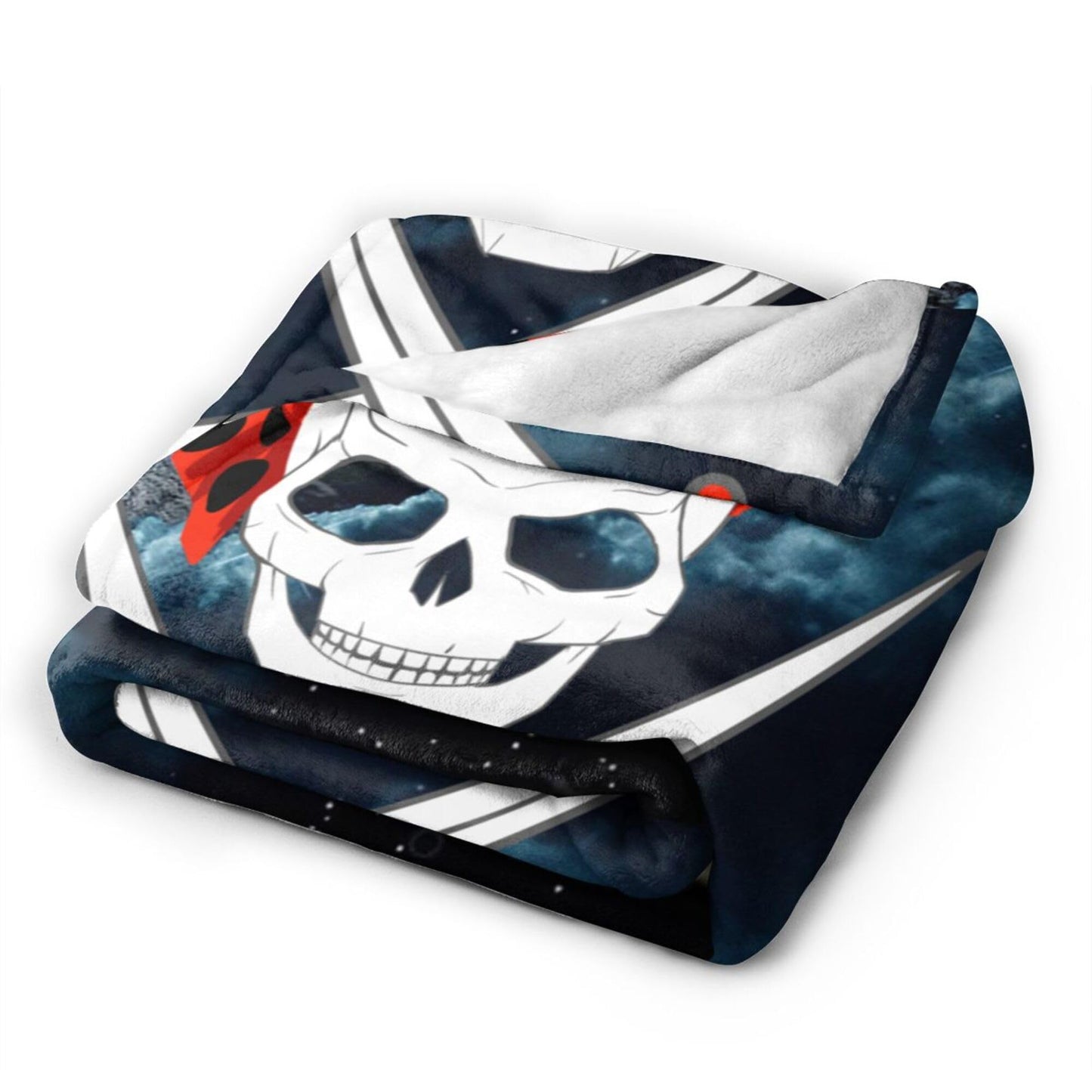 Pirate Blanket Super Soft Flannel Blanket Comfy Cozy Throw Blanket Couch Lightweight Blankets for Living Room Bedroom 40"x30"