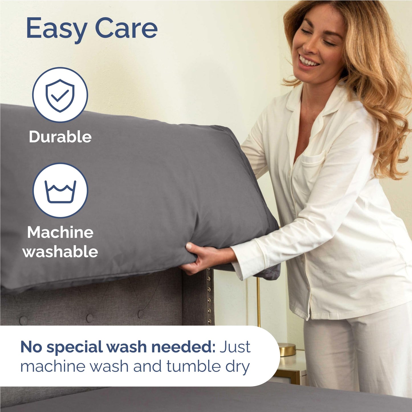 Full Size 4 Piece Sheet Set - Comfy Breathable & Cooling Sheets - Hotel Luxury Bed Sheets for Women & Men - Deep Pockets, Easy-Fit, Extra Soft & Wrinkle Free Sheets - Dark Grey Oeko-Tex Bed Sheet Set
