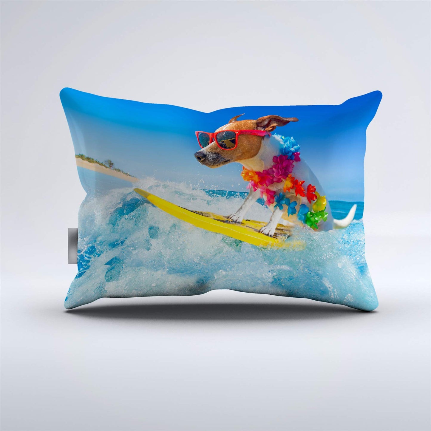 Boasorte Summer Beach Surfing Prints Fitted Sheet Set Extreme Sport Ocean Wave Surfboard Design Bedding Set | with Fitted Sheet and 2 Pillowshams(3pcs) or Comforter(4pcs) (D,Twin-3PCS)